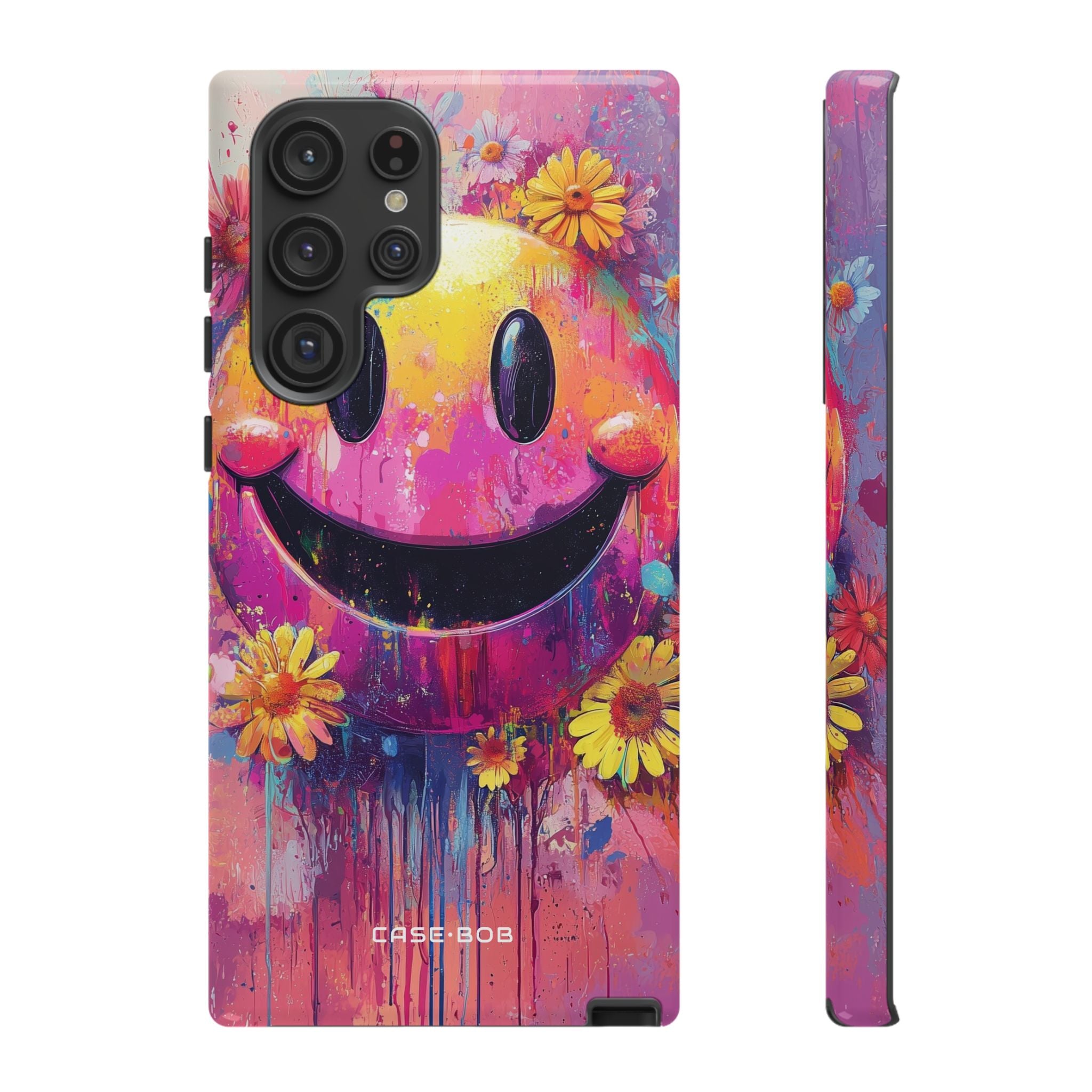 Smiley Bloom Samsung S22 Ultra Case - Tough