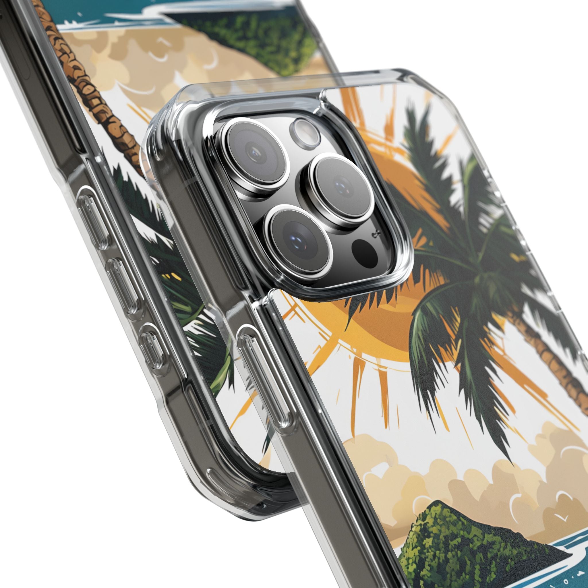 Sunny Tropical Escape iPhone Case - Impact