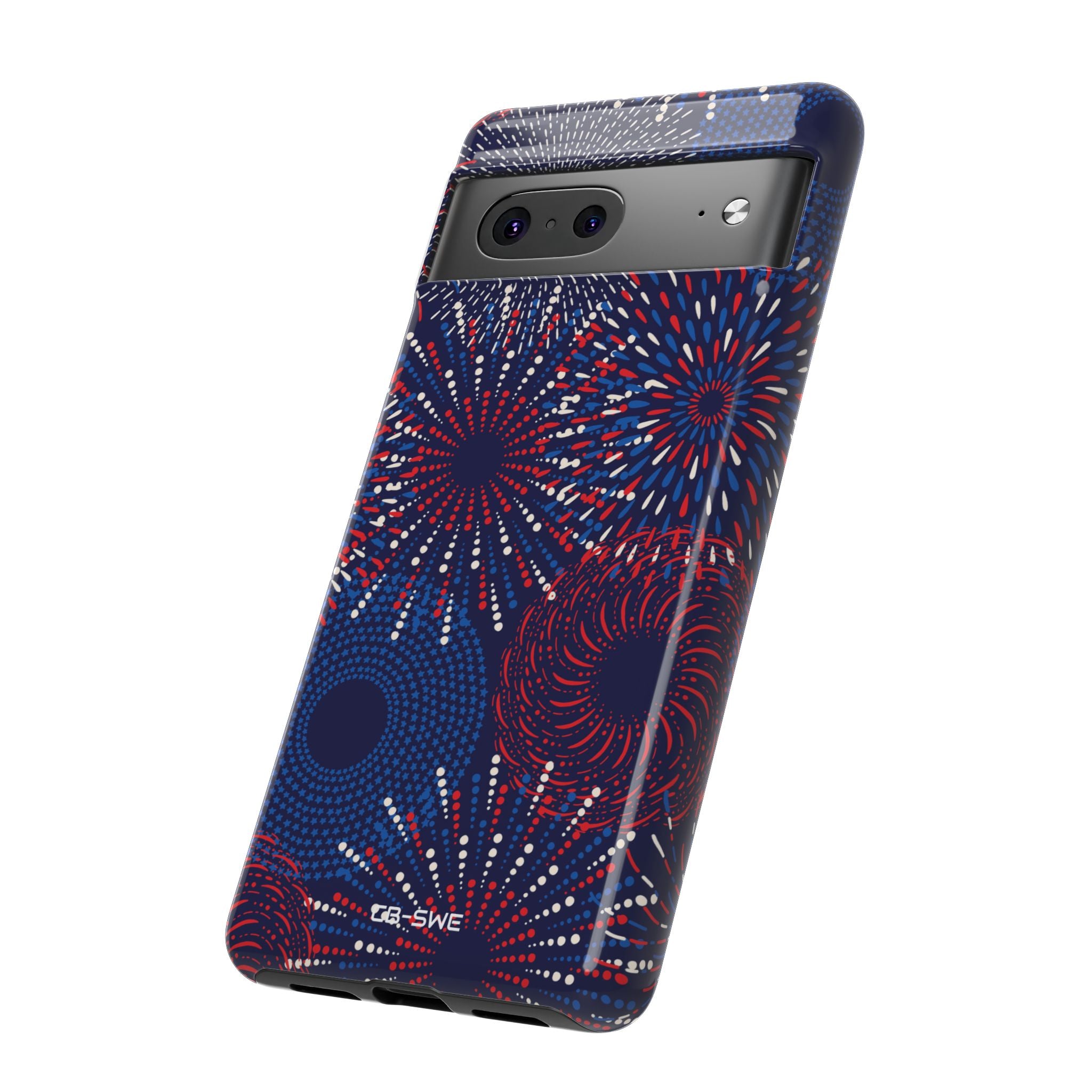 Vibrant Circles Emerge - Google Pixel Case