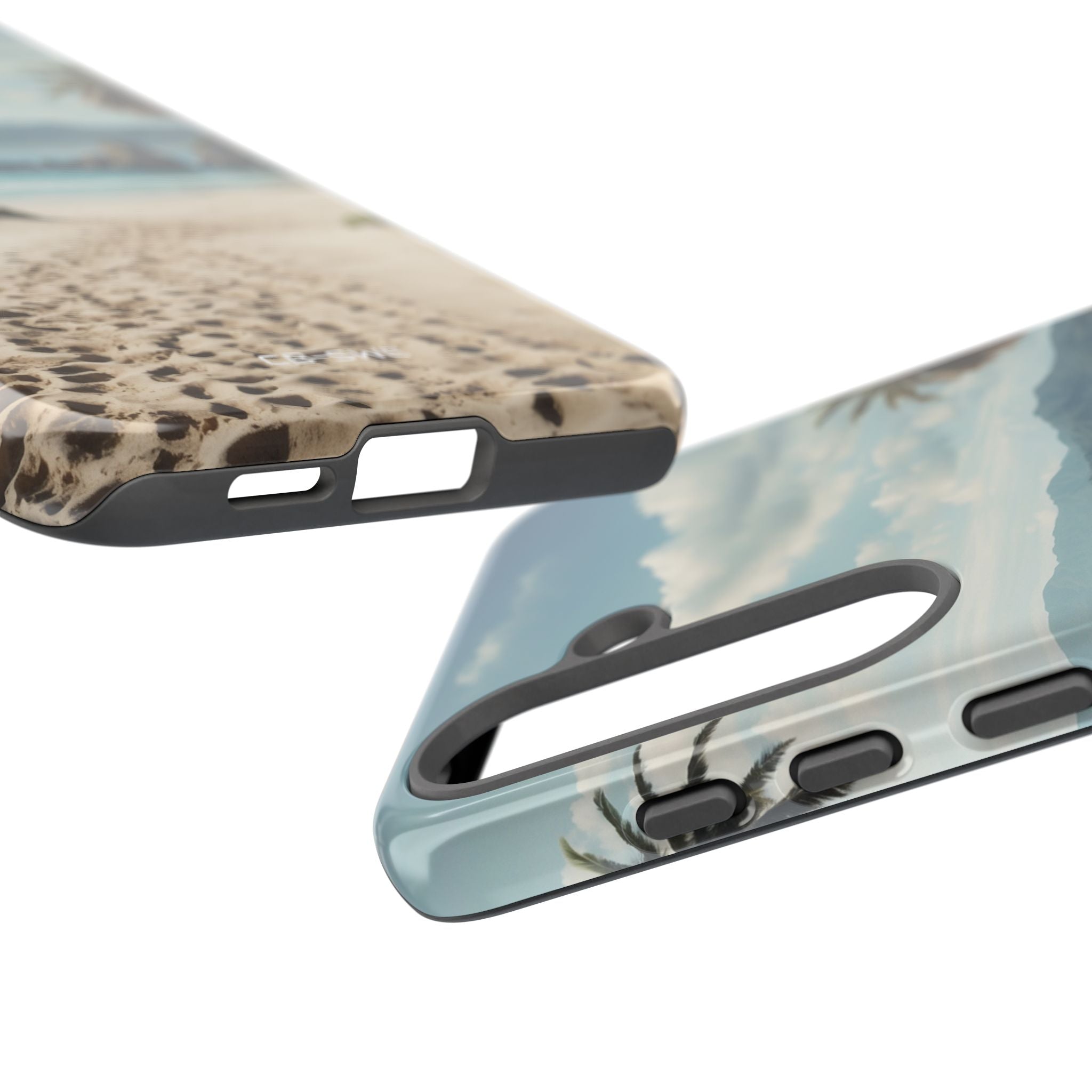 Footprints Trace Sand - Samsung Case
