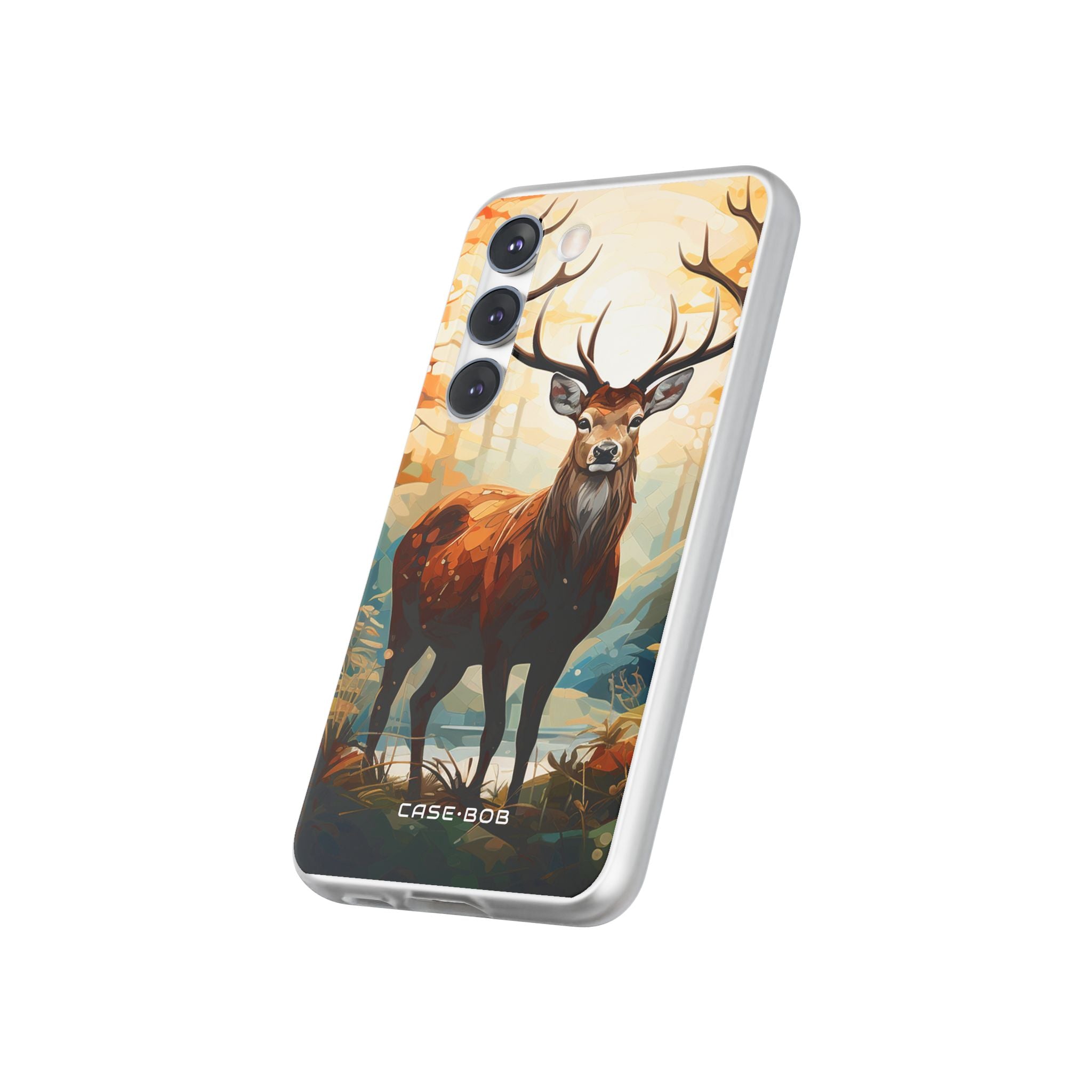 Glowing Stag Samsung S23 Case - Soft