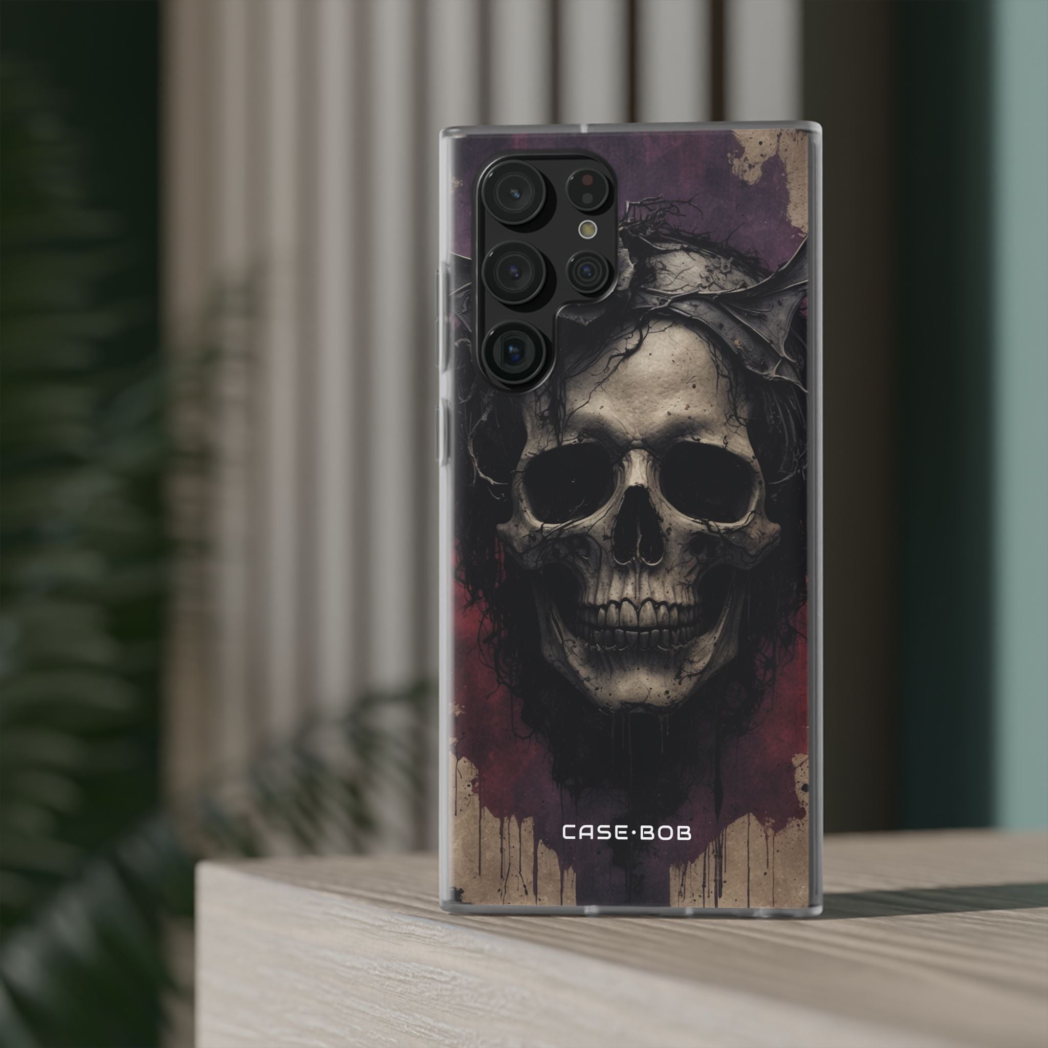 Skull Crown Samsung S22 Ultra Case - Soft