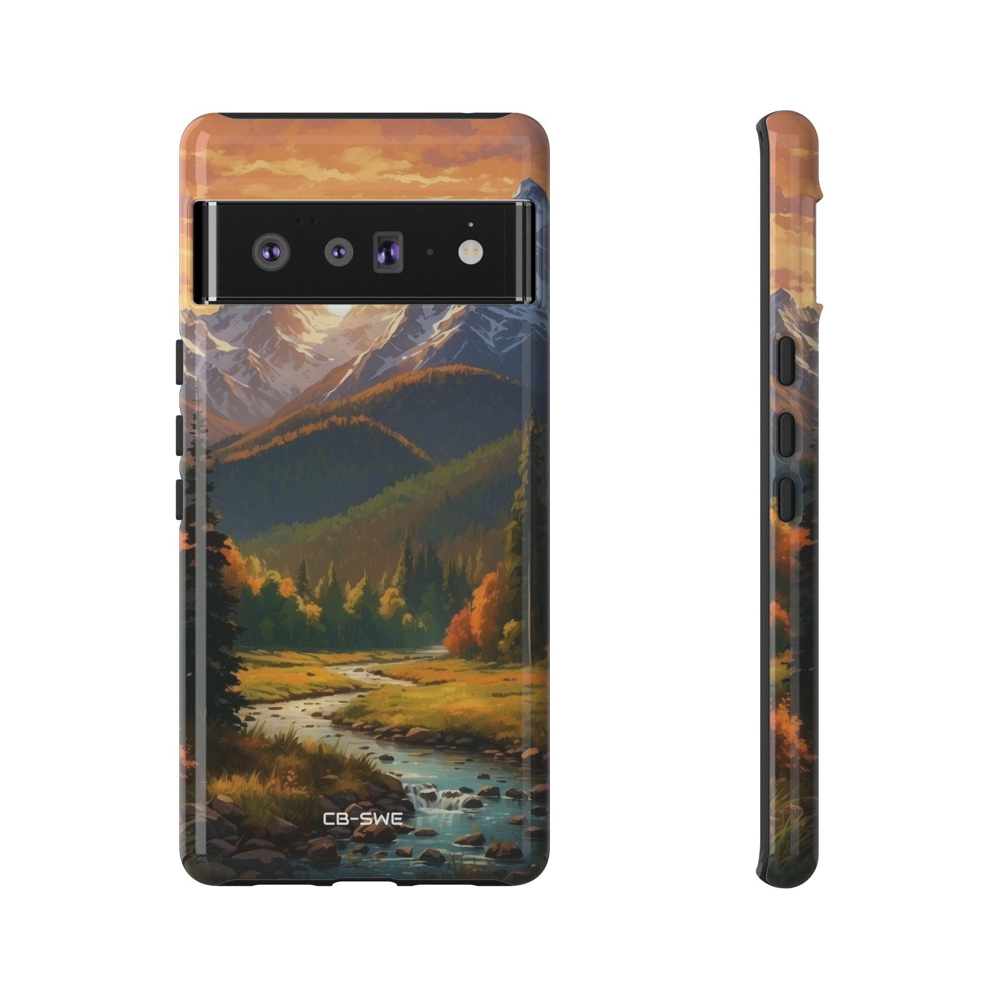 Mountain Reflections Glimmer - Google Pixel Case