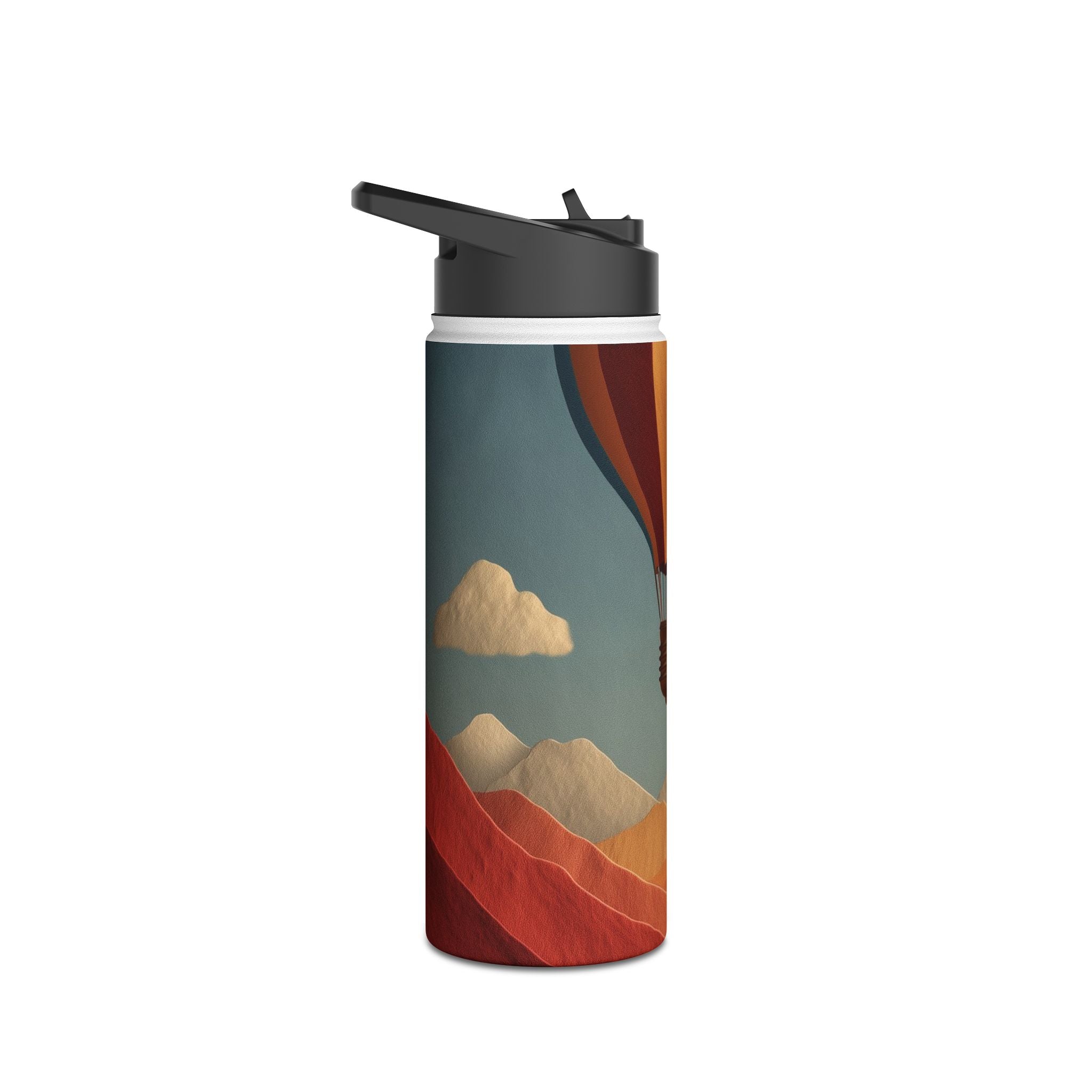 Sunset Balloon - Ruostumattomasta teräksestä valmistettu vesipullo