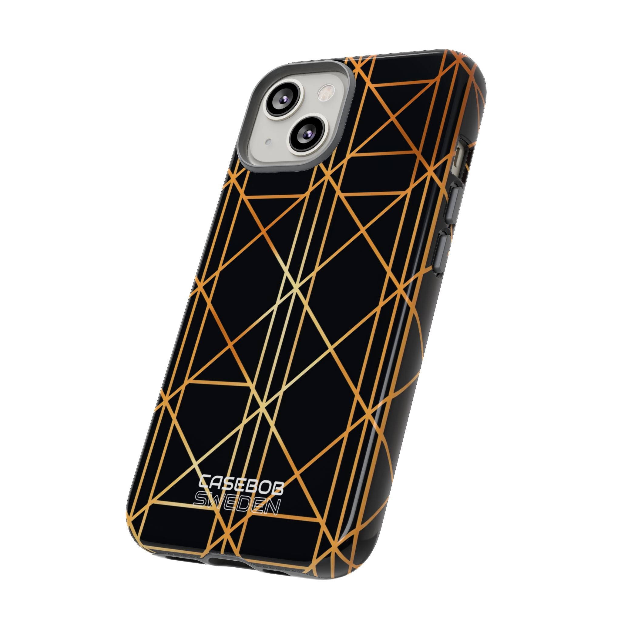 Eleganza Geometrica Dorata iPhone 14 - Tough