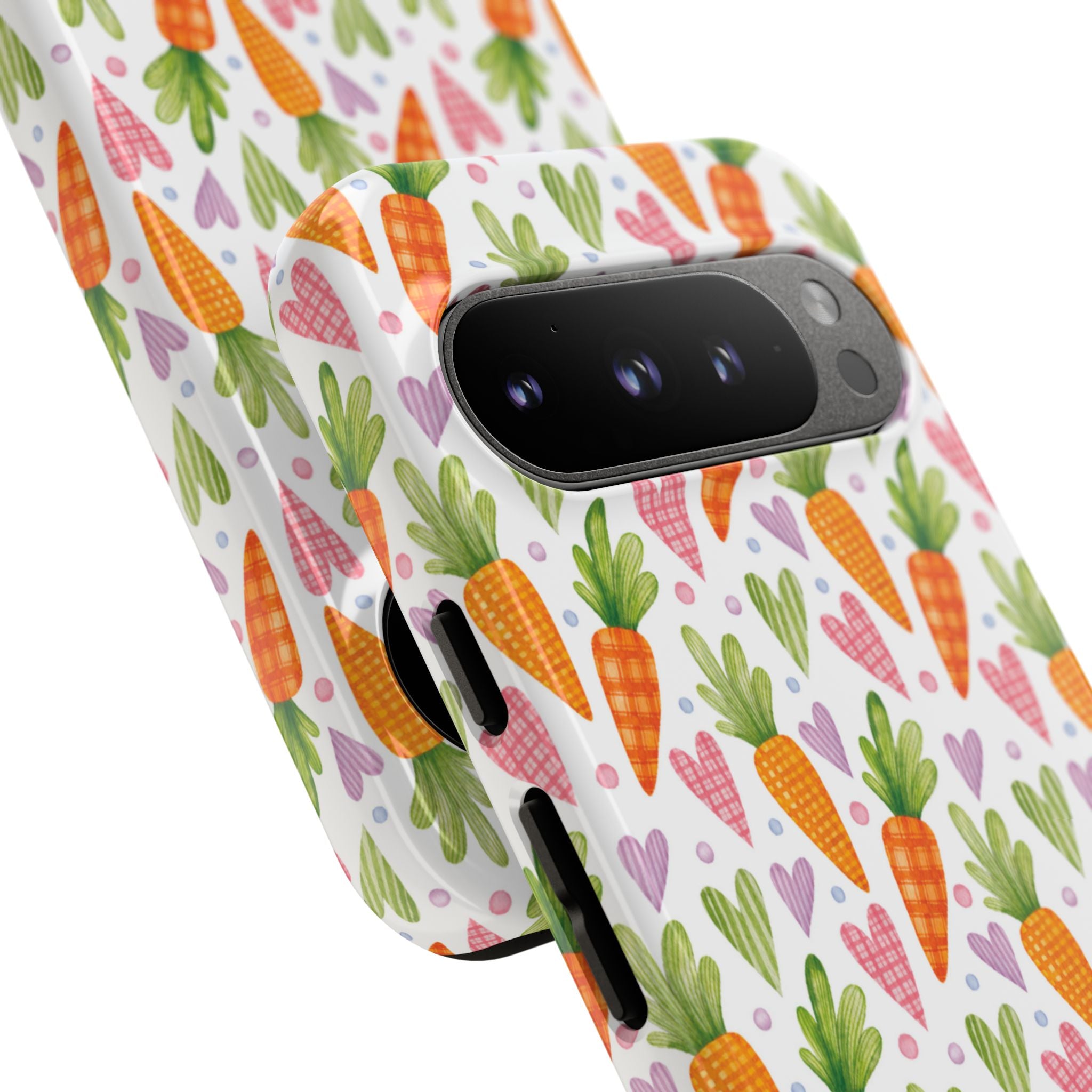 Carrots Embrace Hearts - Google Pixel Case
