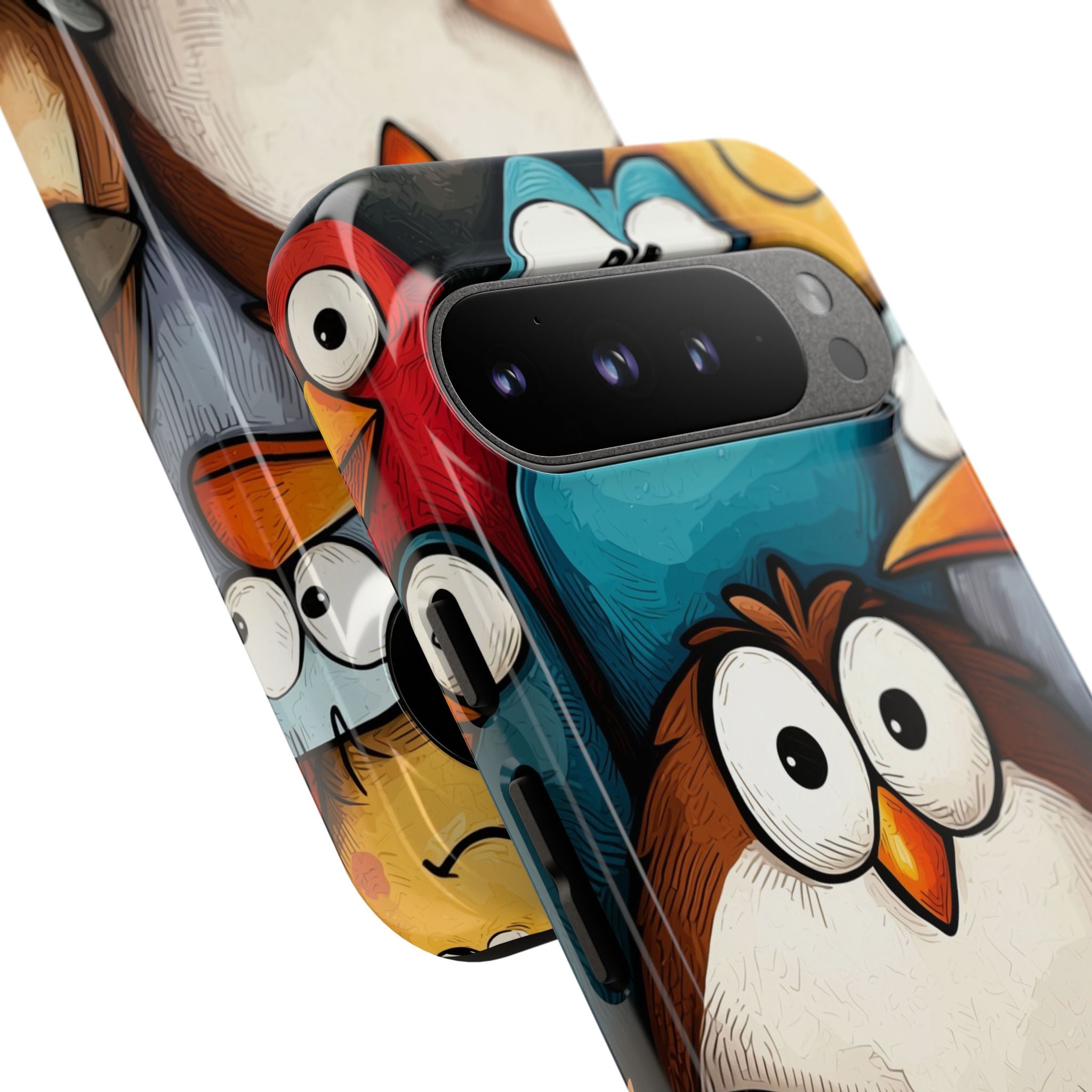 Whimsical Birds Gather - Google Pixel Case