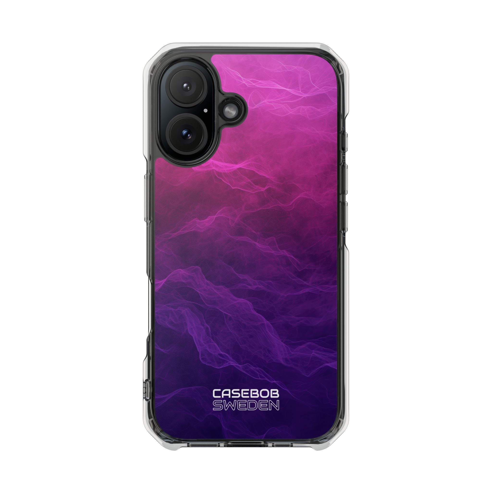 Violet Dream Currents iPhone 16 - Impact Clear+