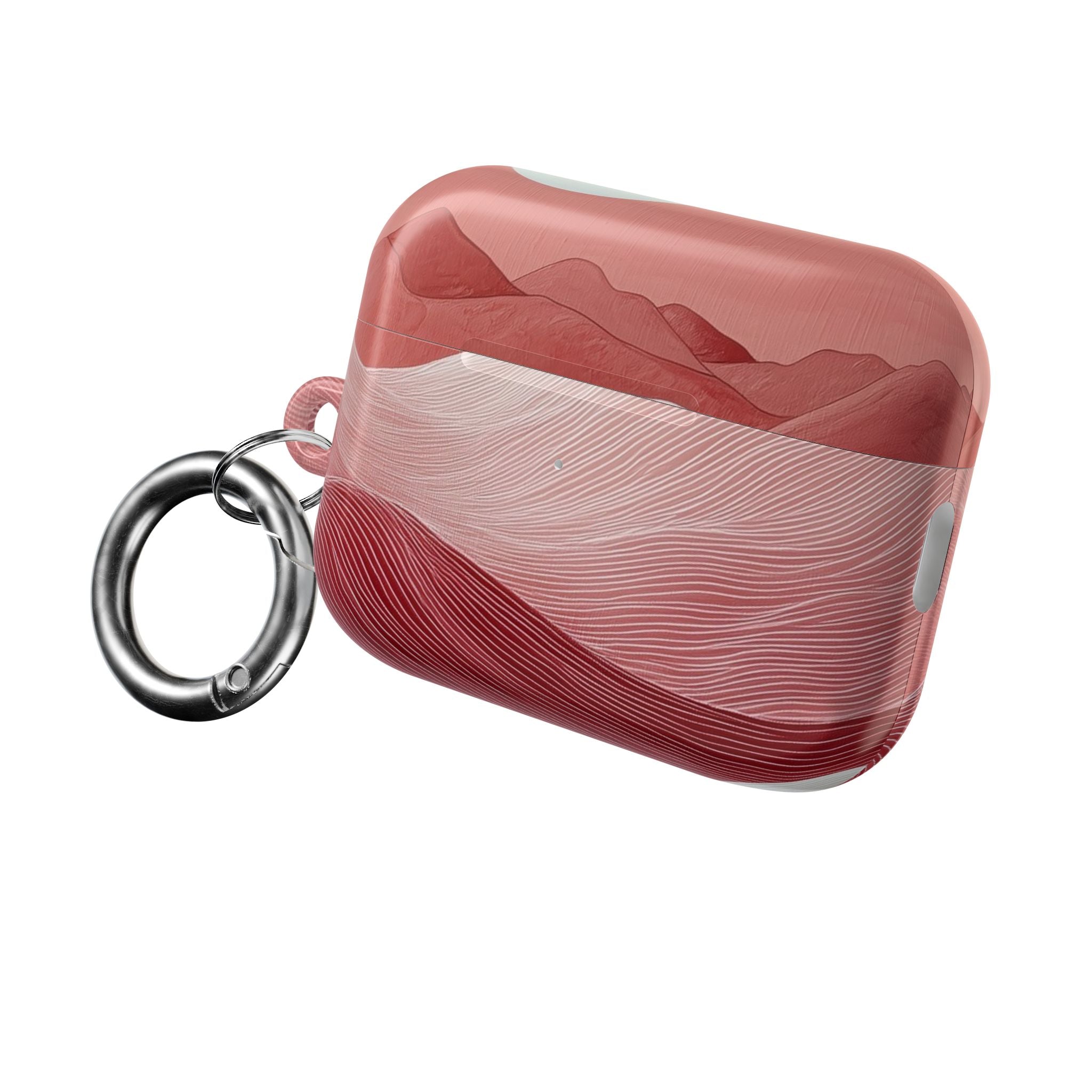 Valkoinen Orb Dunes - AirPods Case