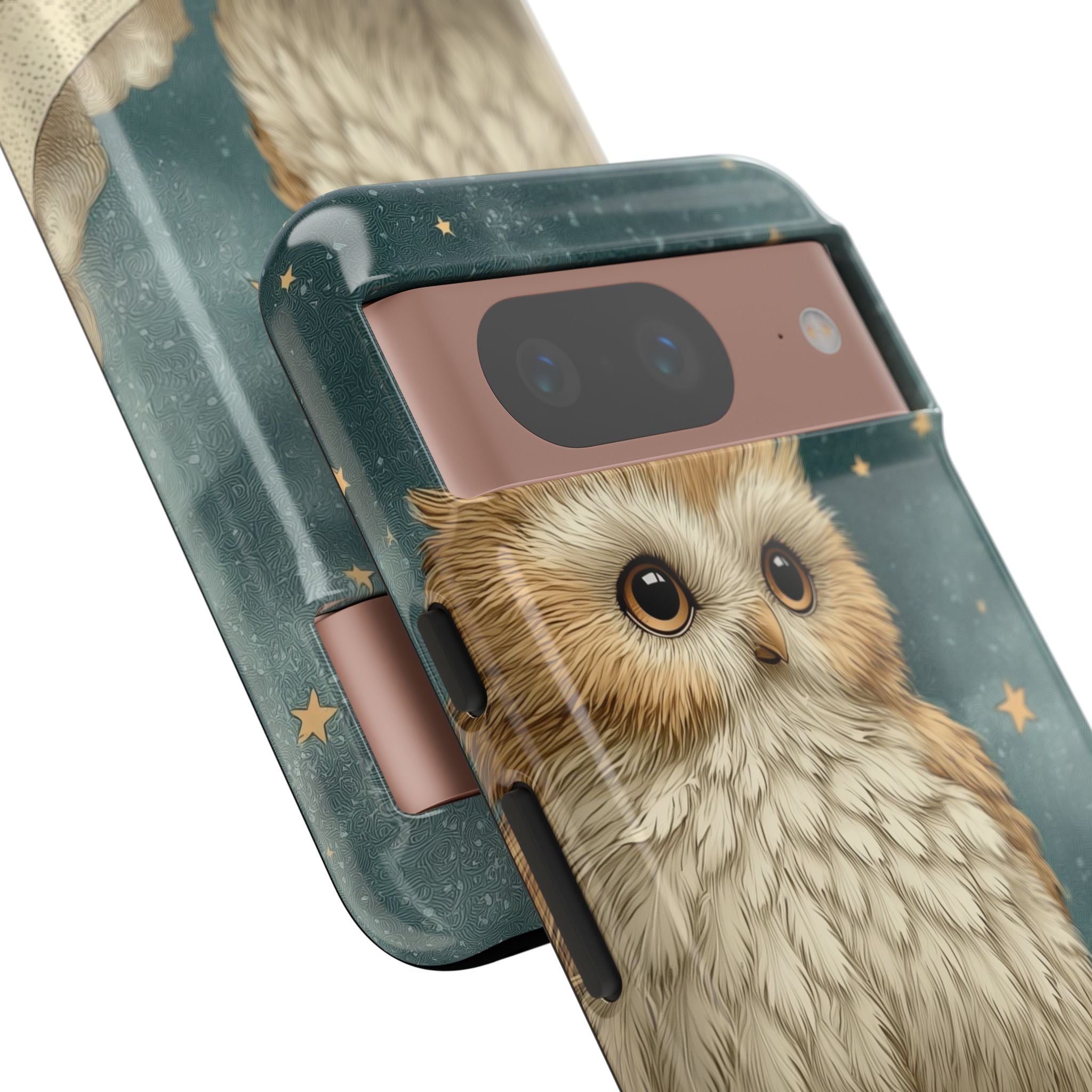 Owls Nestle Moon - Google Pixel Case