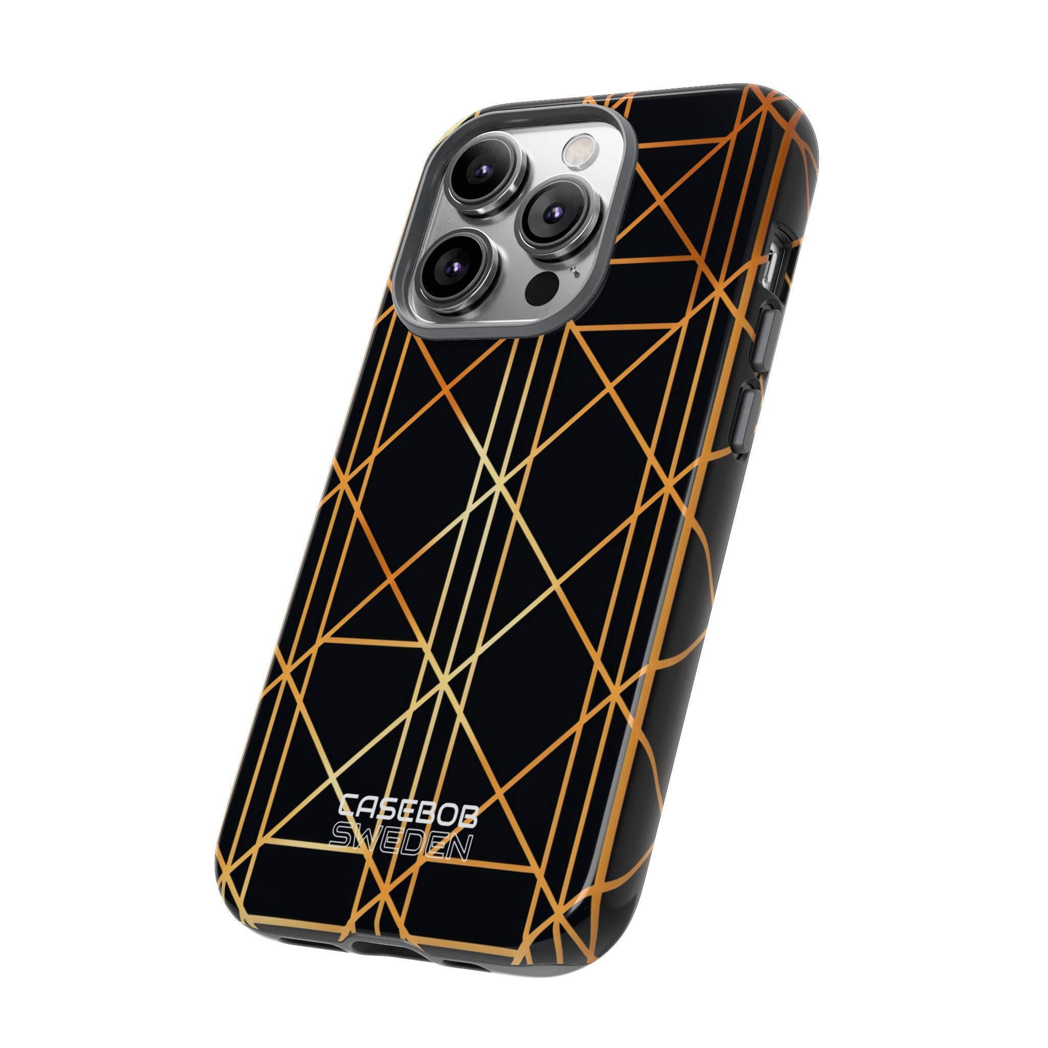 Eleganza Geometrica Dorata iPhone 14 - Tough