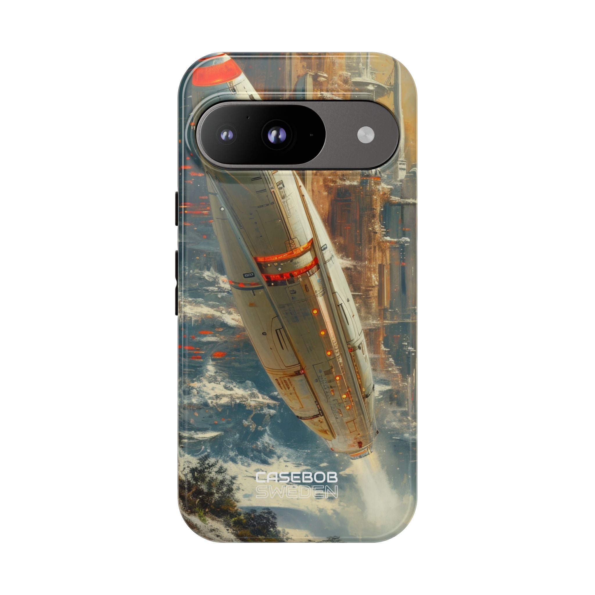Futuristic Forest Voyage Google Pixel 9 - Tough