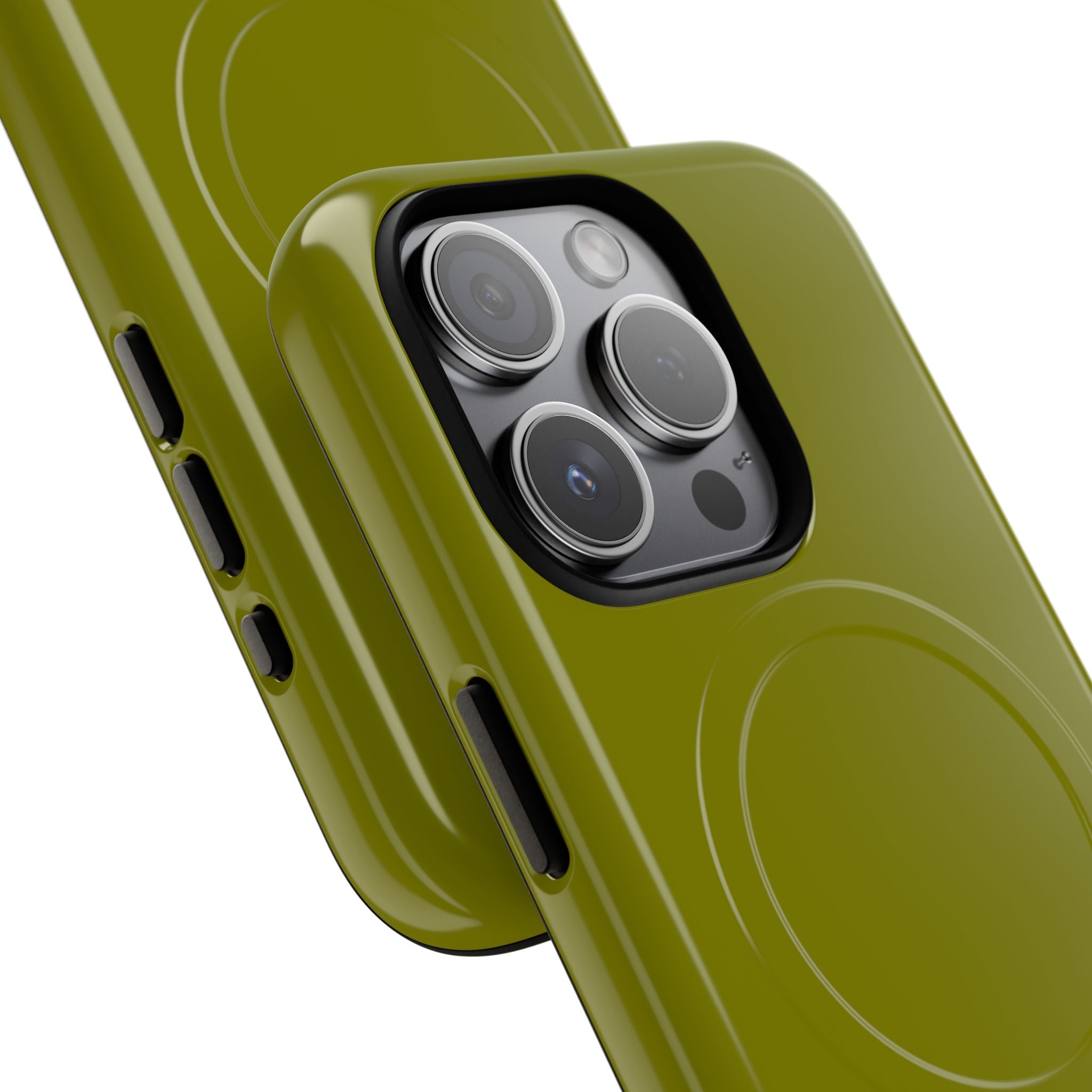Olive Green iPhone 15 - Tough+