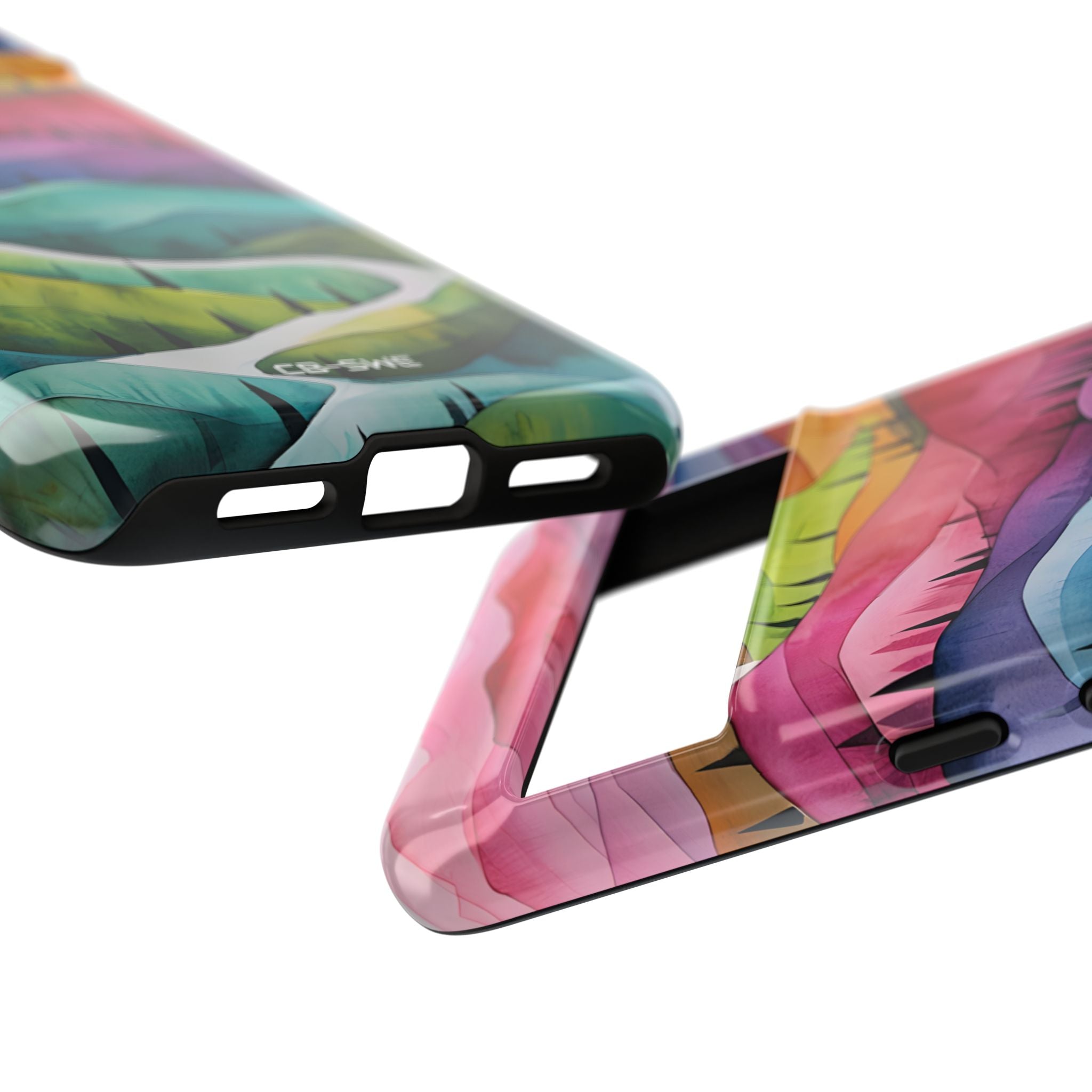 Whimsical Colorful Valleys - Google Pixel Case