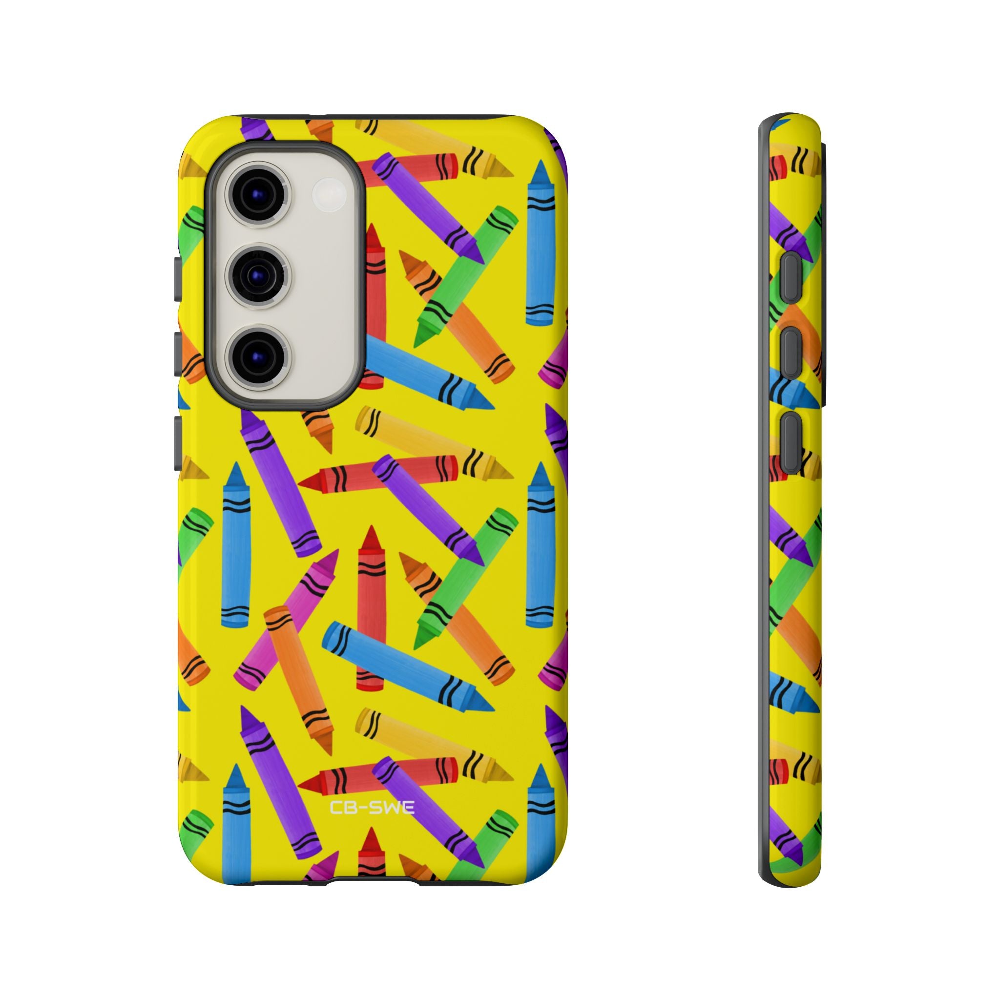 Crayons Scatter Playfully - Samsung Case