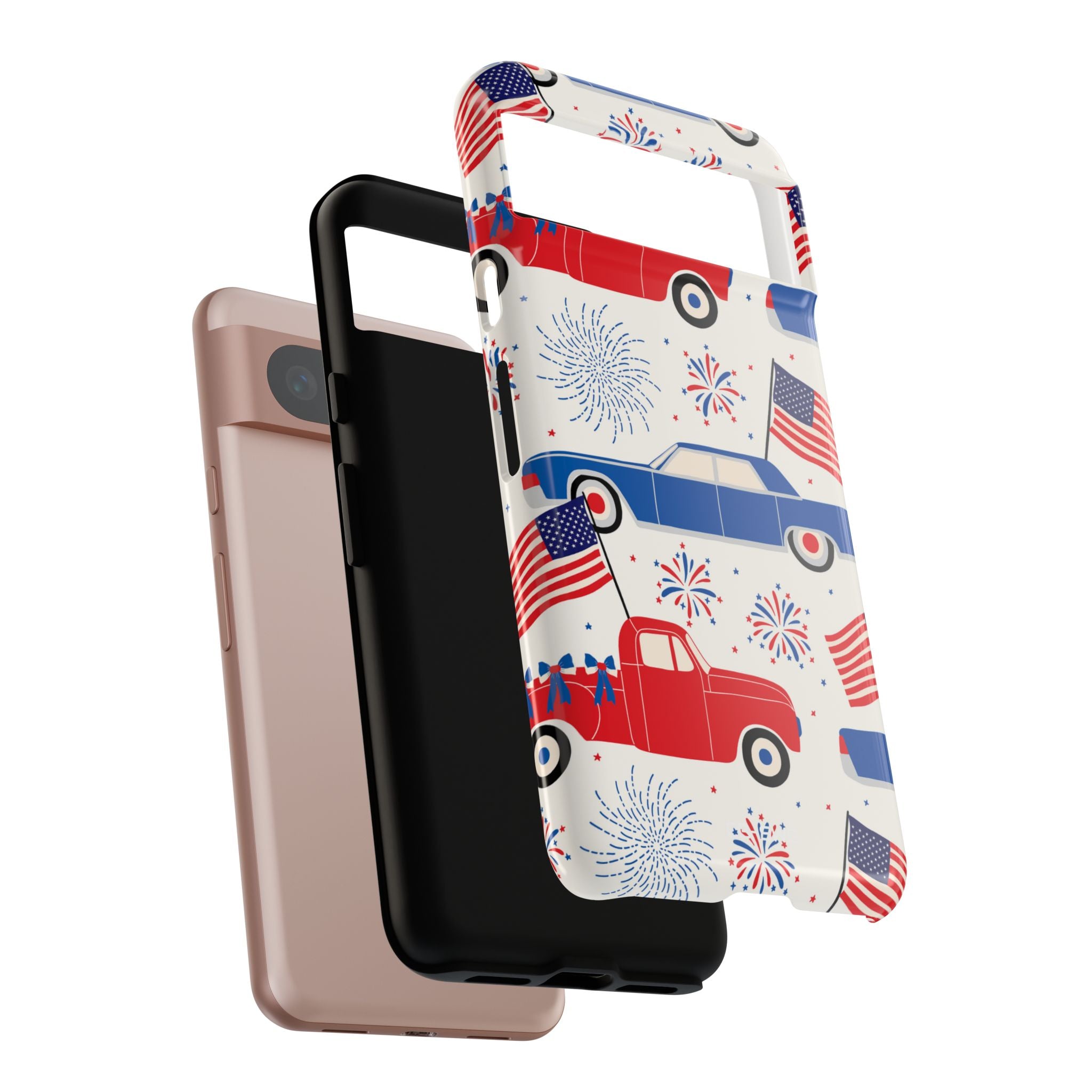 Vintage Cars Celebrate - Google Pixel Case