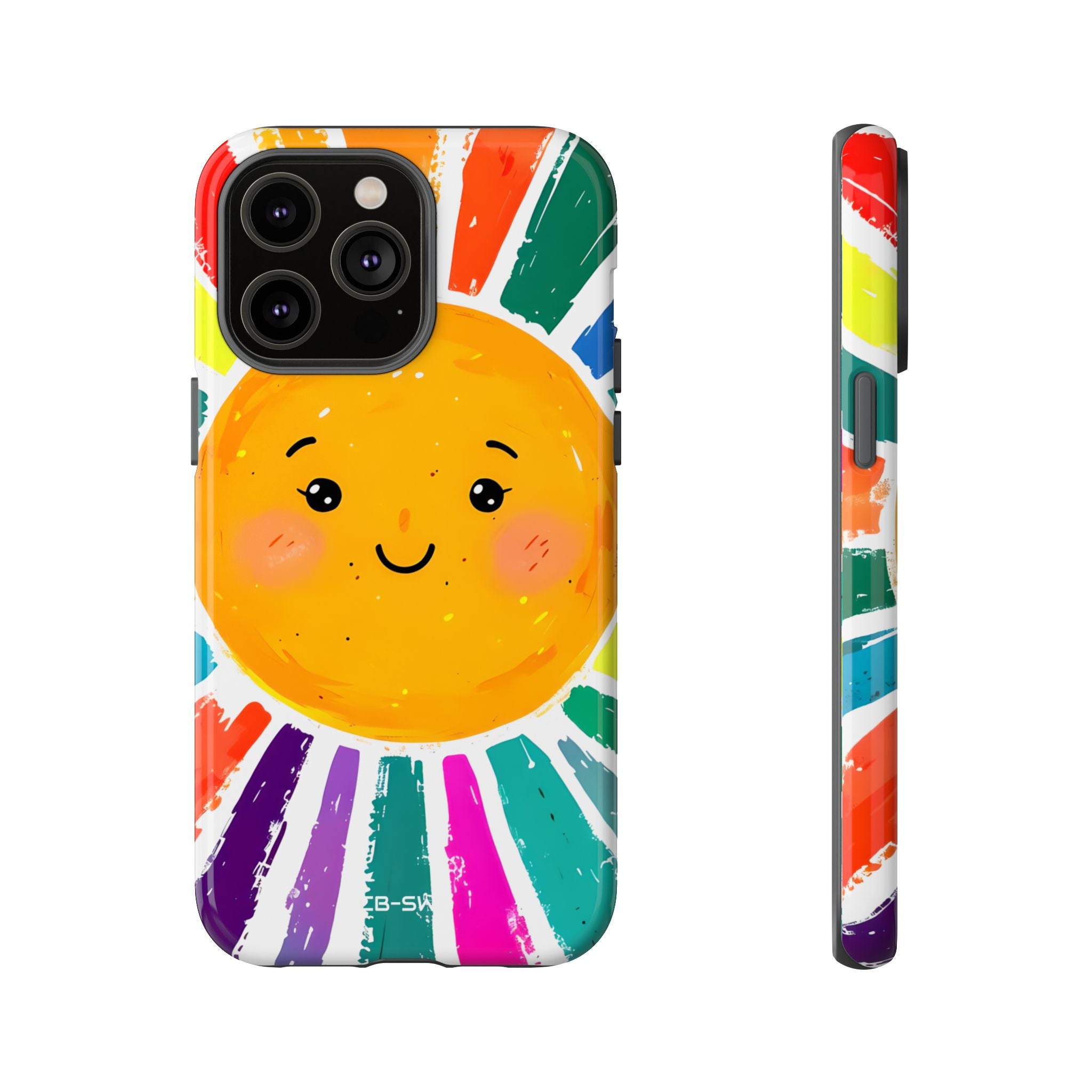 Radiant Smiling Sun - iPhone Case