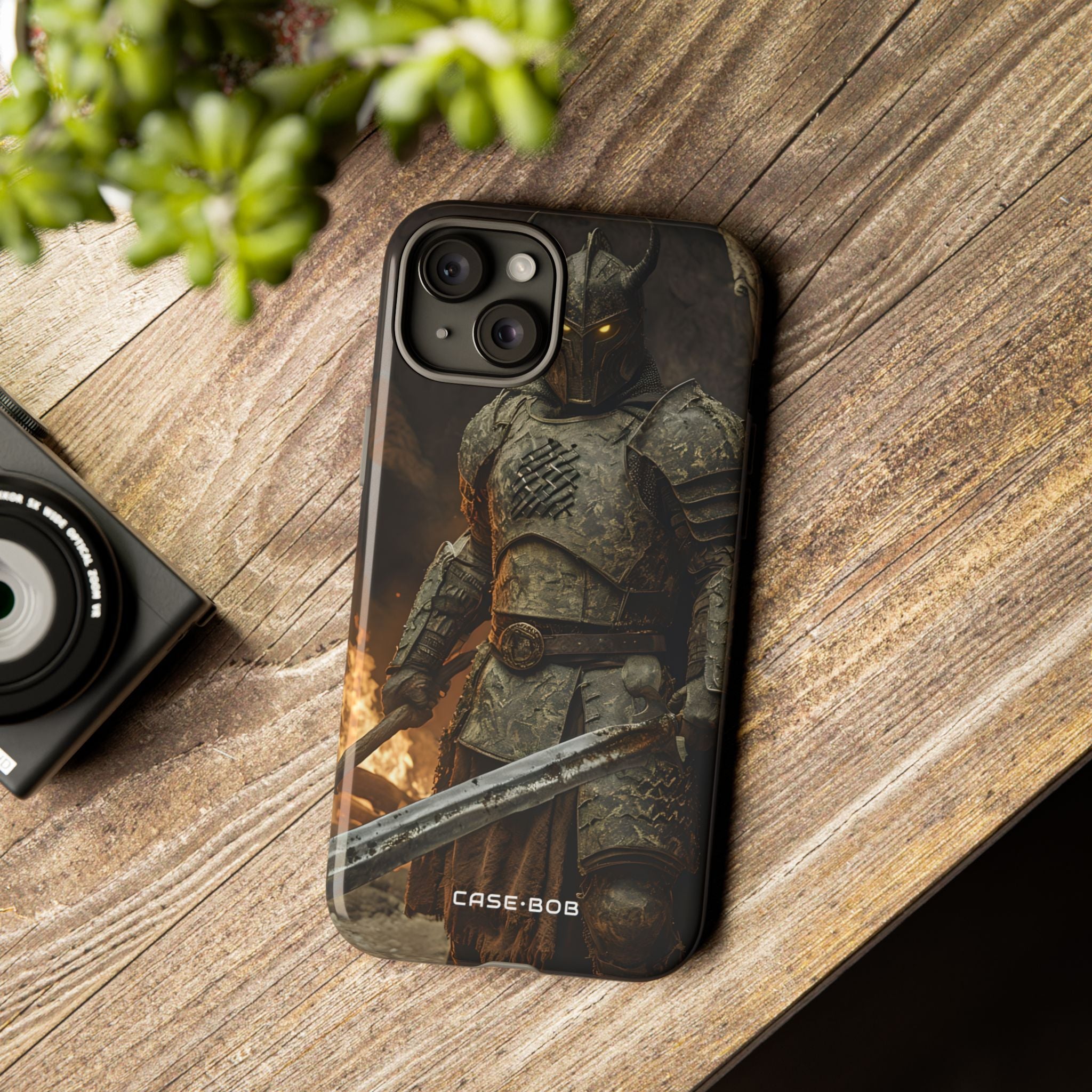 Horned Sentinel iPhone 15 Plus Case - Tough