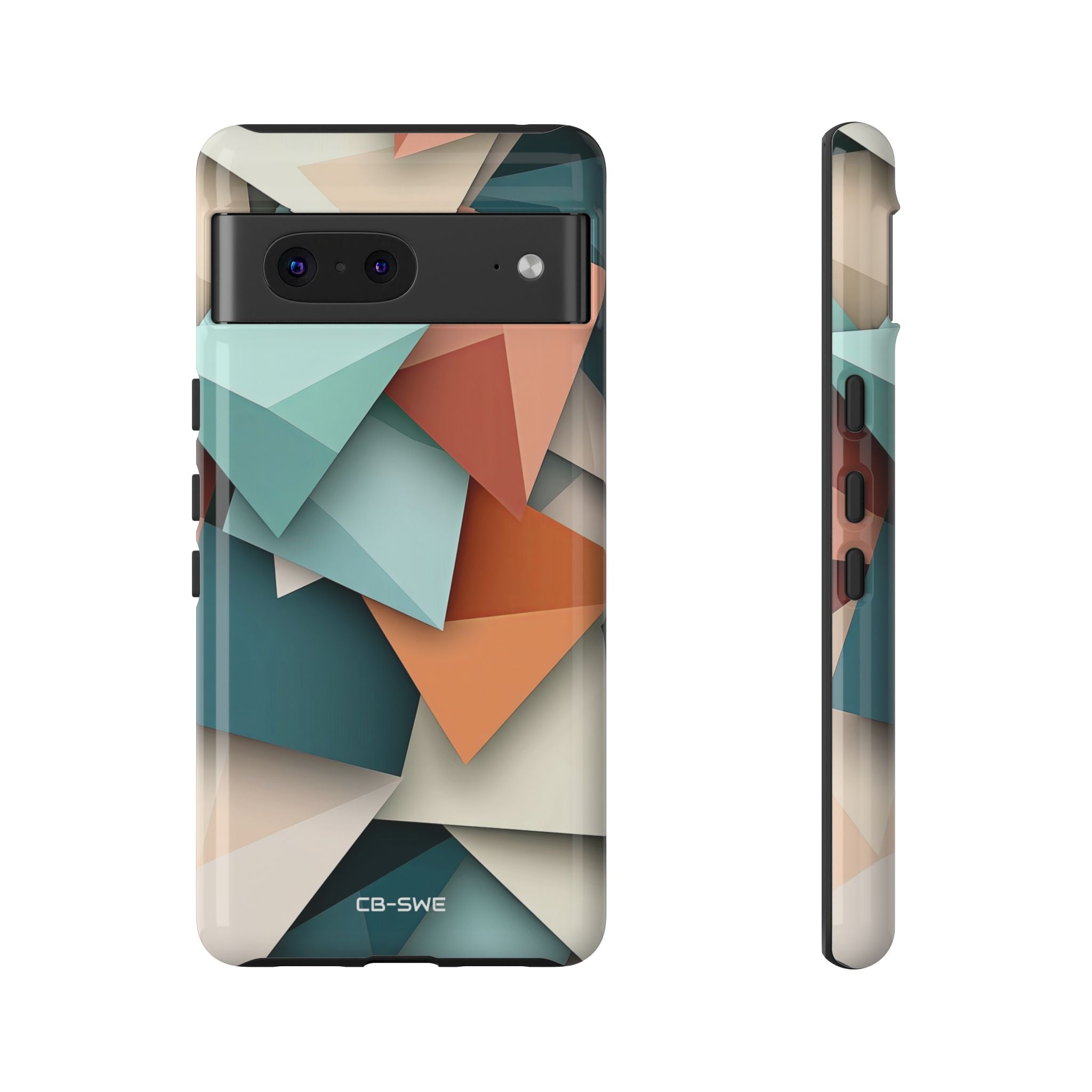 Geometric Color Harmony - Google Pixel Case