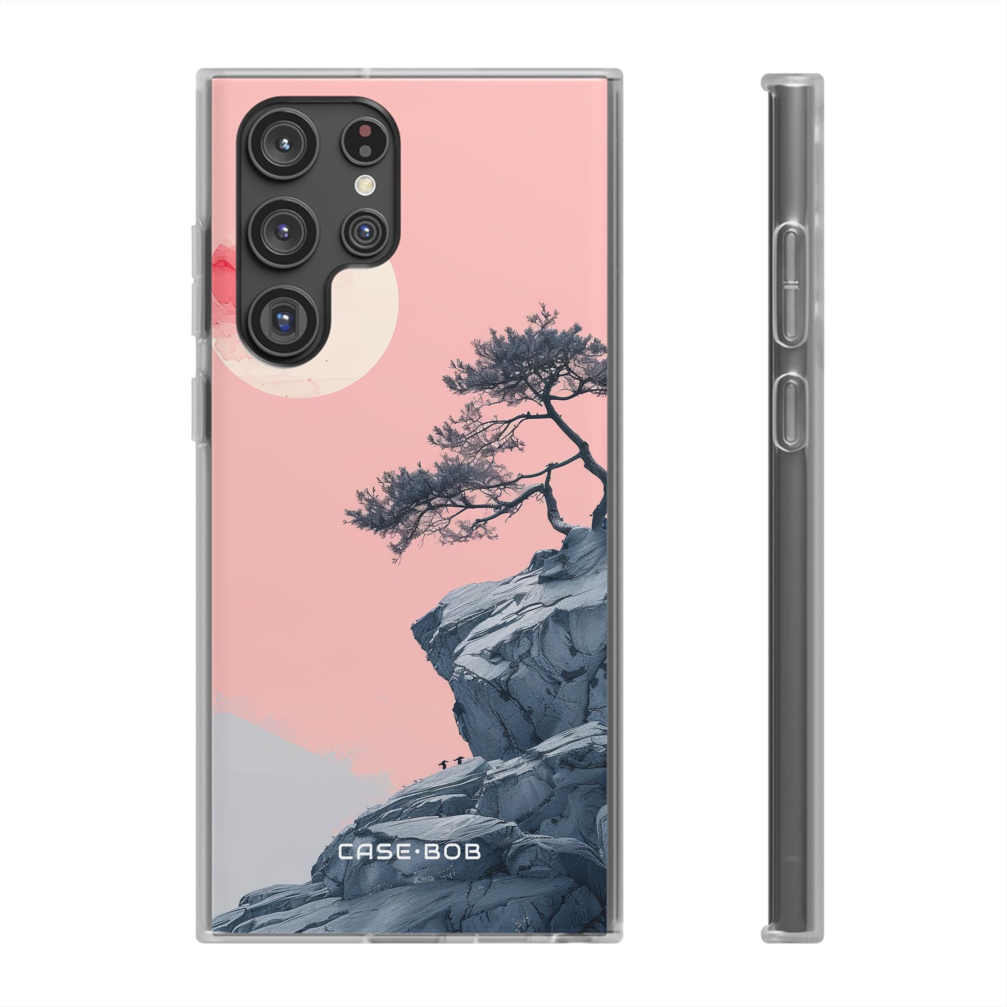 Crimson Moon Tree Samsung S22 Ultra Case - Soft