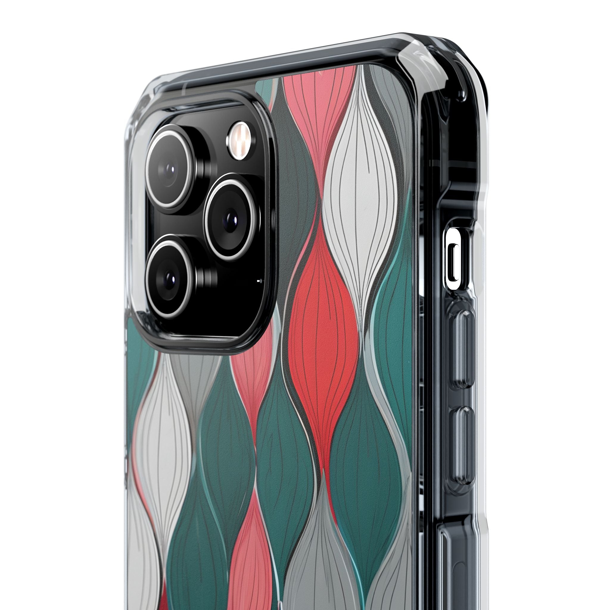 Leaf Cascade Teal iPhone 14 Pro Max Case - Impact