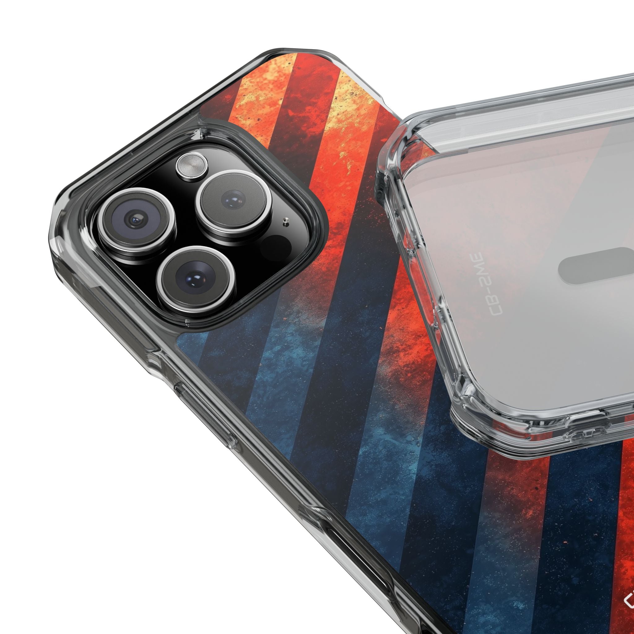 Dynamic Color Stripes iPhone Case - Impact