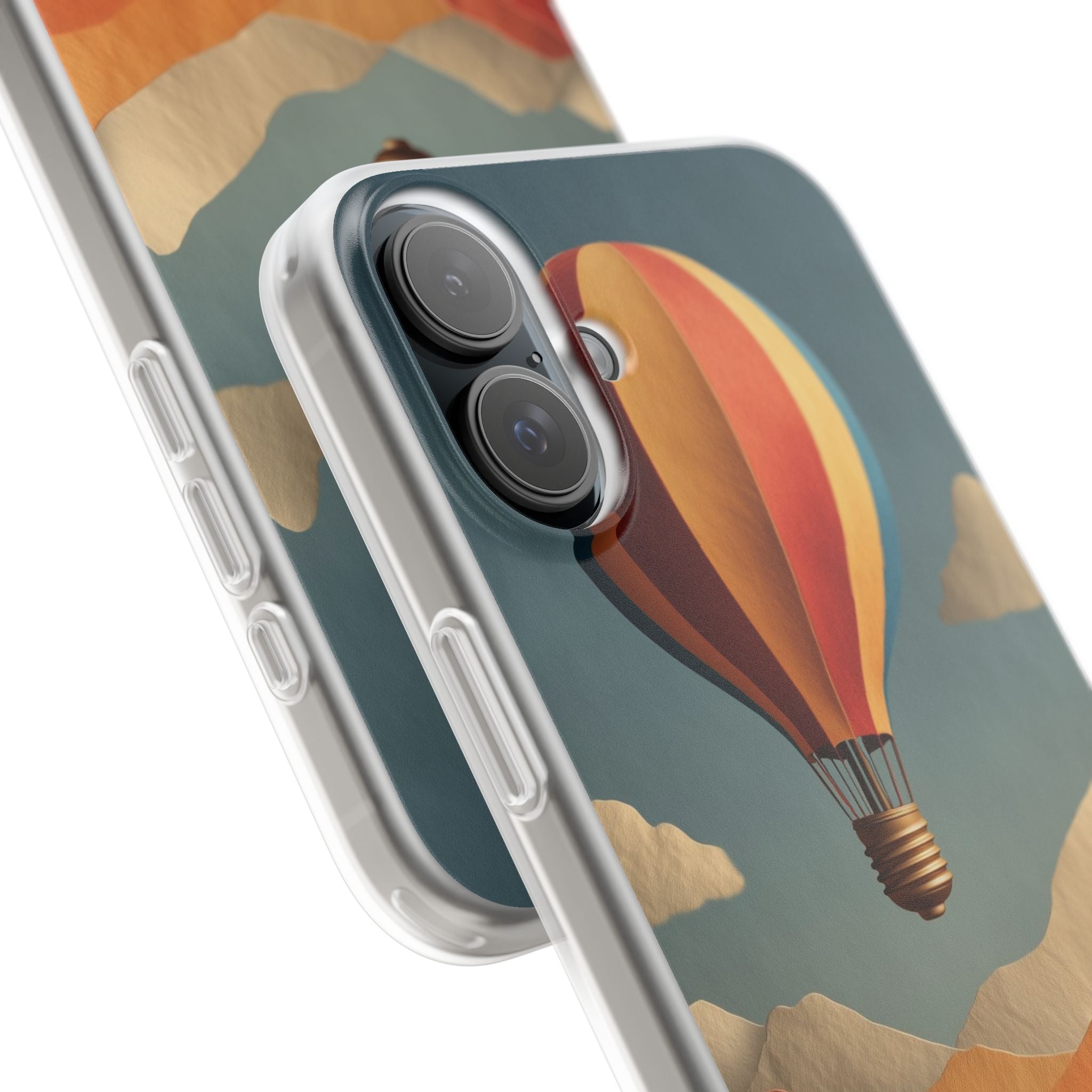 Lightbulb Balloon iPhone 16 Plus Case - Soft