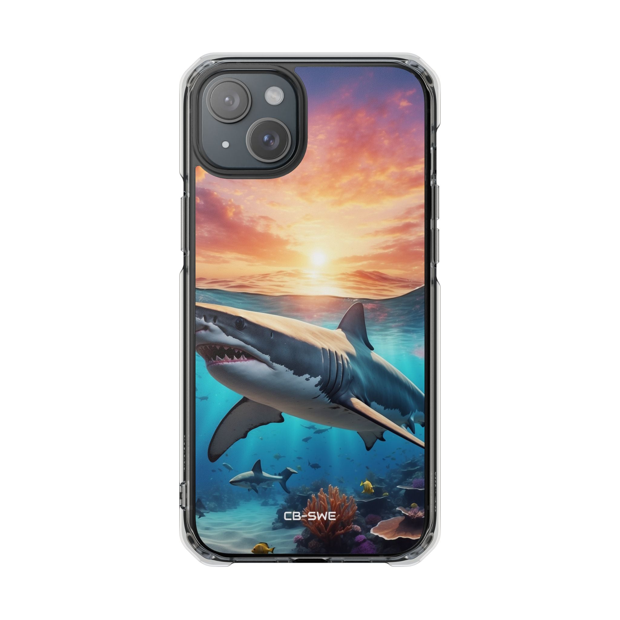Shark Swims Through iPhone Case - Impact