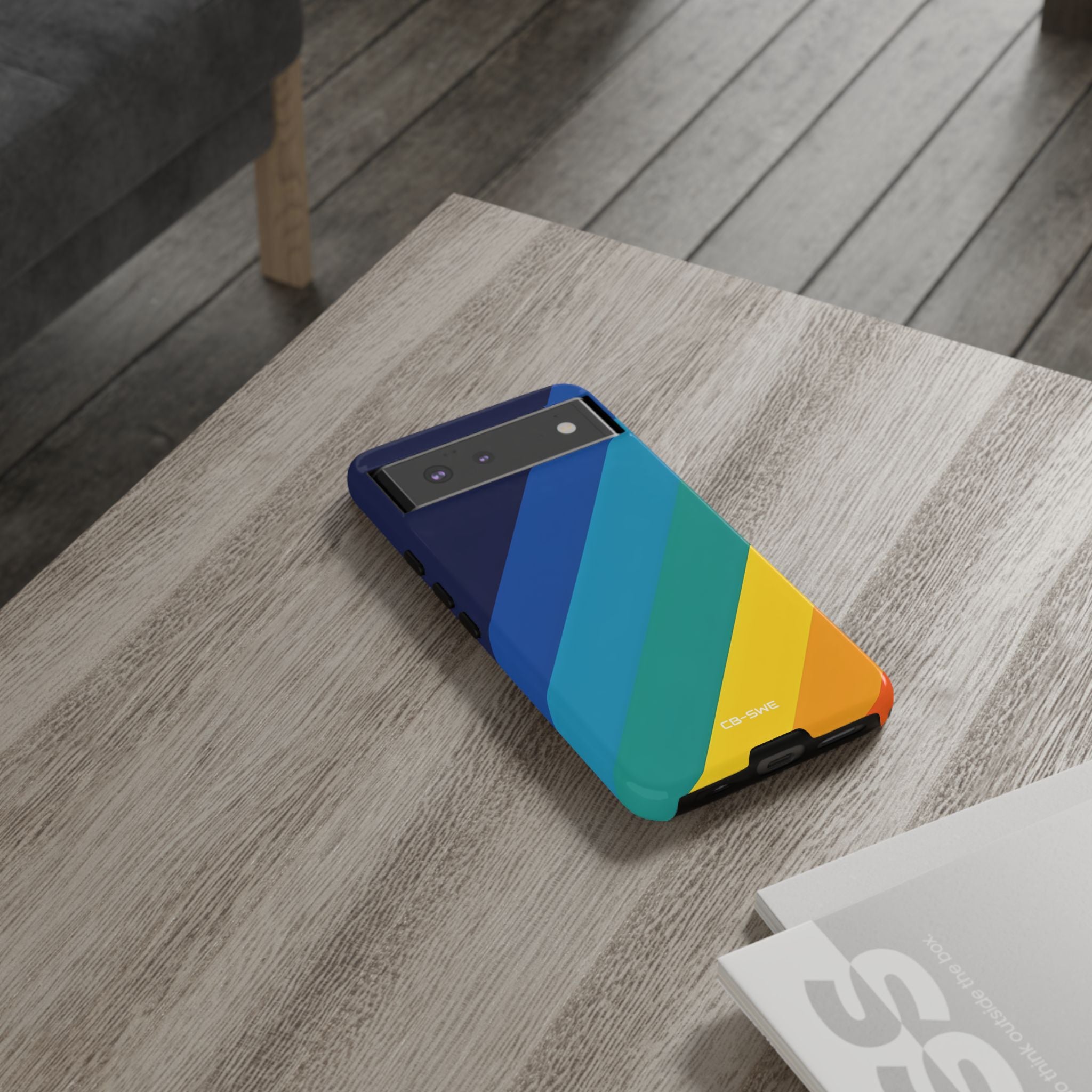 Diagonal Color Spectrum - Google Pixel Case