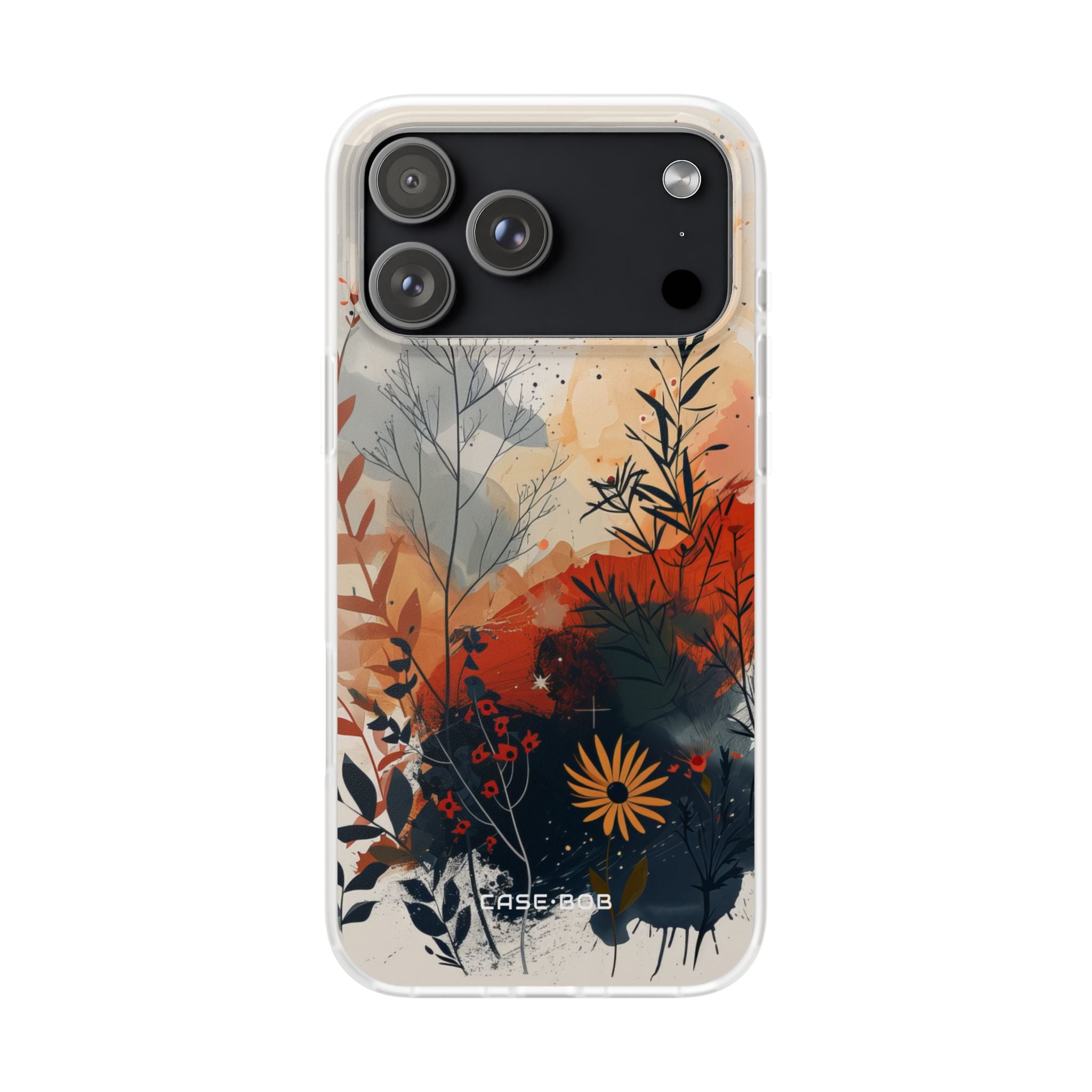 Orange Solstice iPhone 17 Pro MaxCase - Soft
