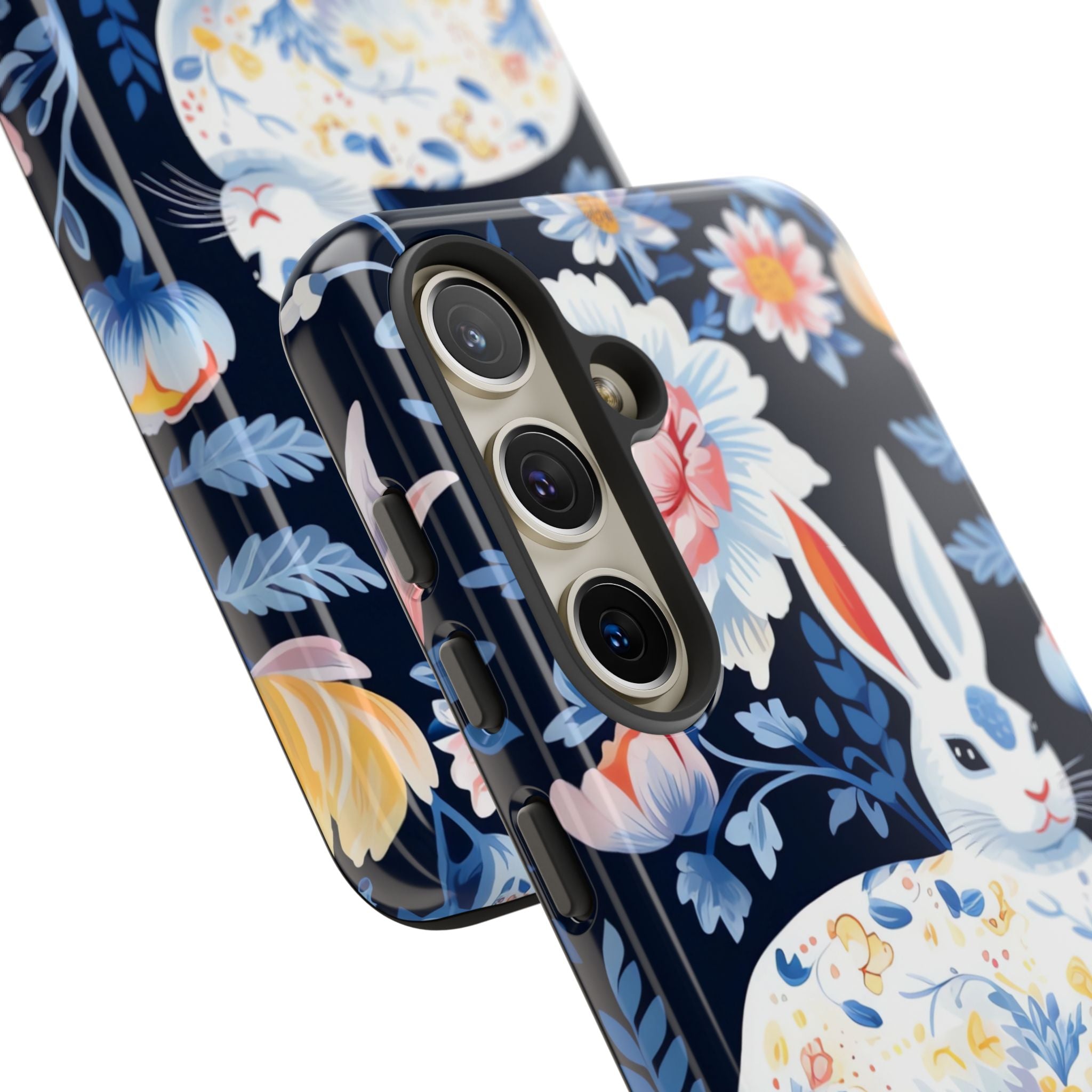 Floral Rabbit Dances - Samsung Case