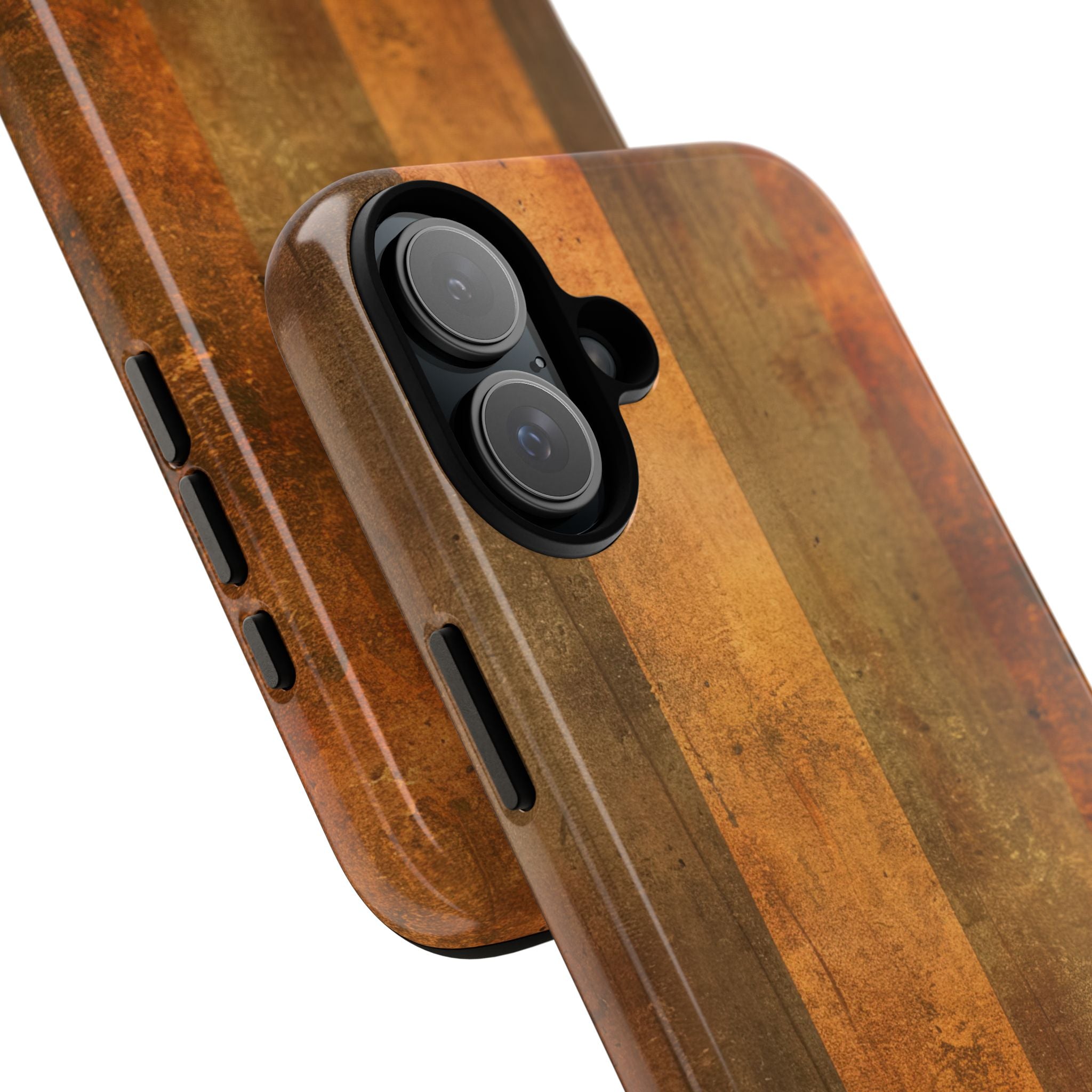 Rustic Striped Texture iPhone 16 - Tough