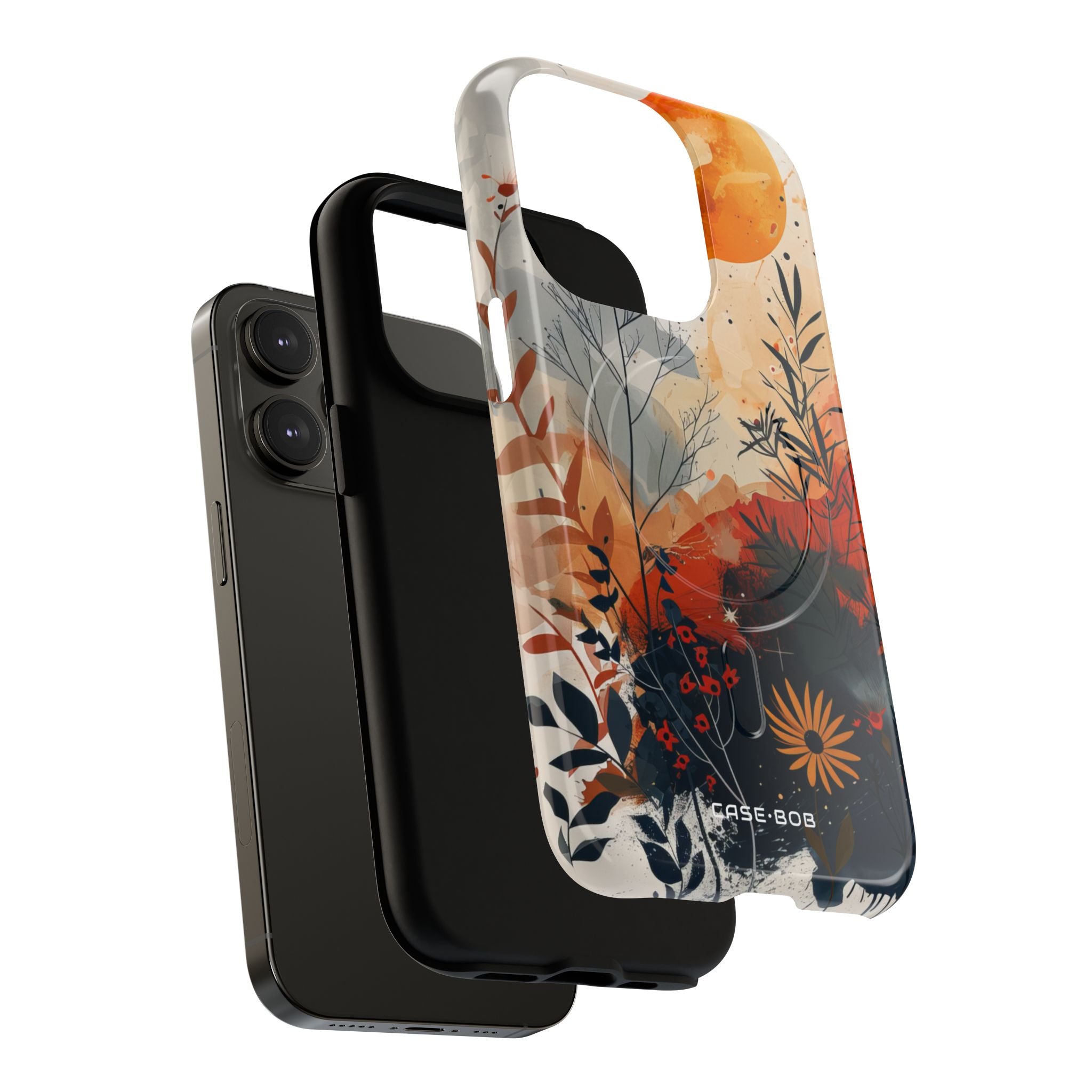 Orange Solstice iPhone 14 Pro Case - Tough+