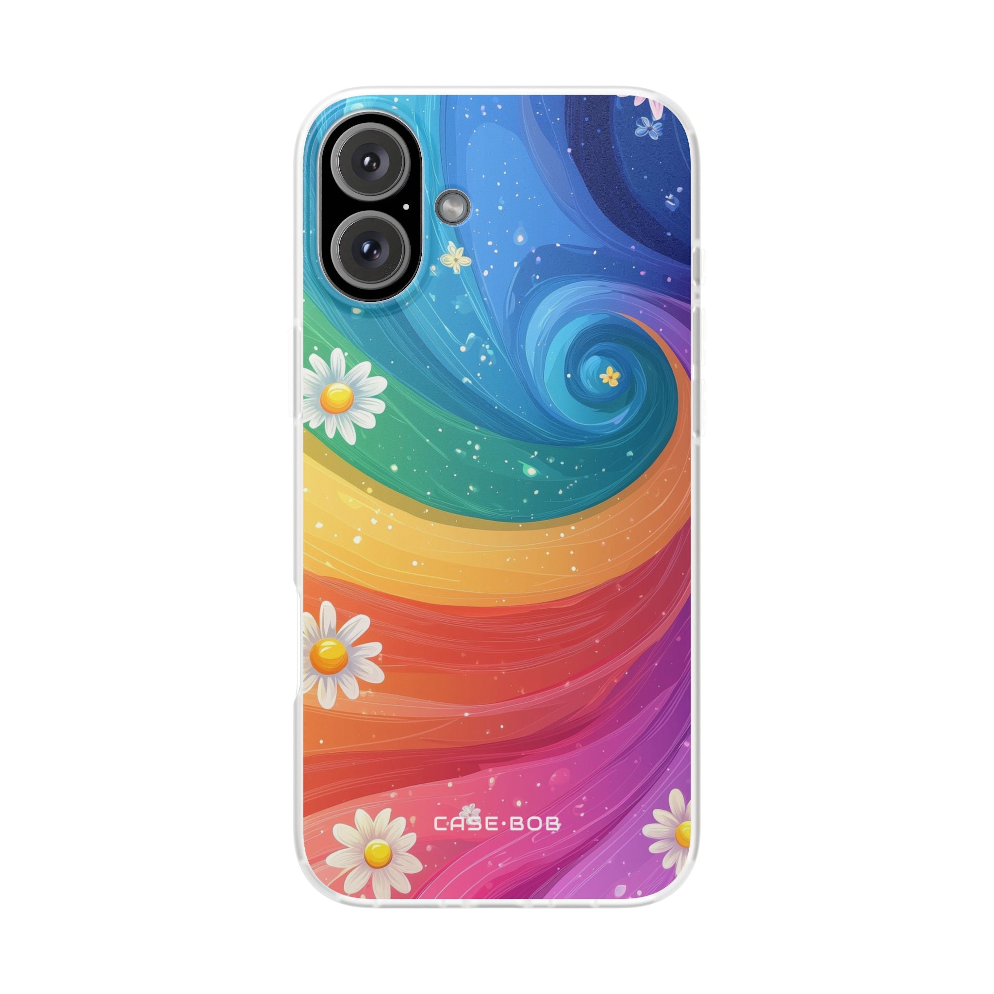 Vortex Bloom iPhone 16 Plus Case - Soft