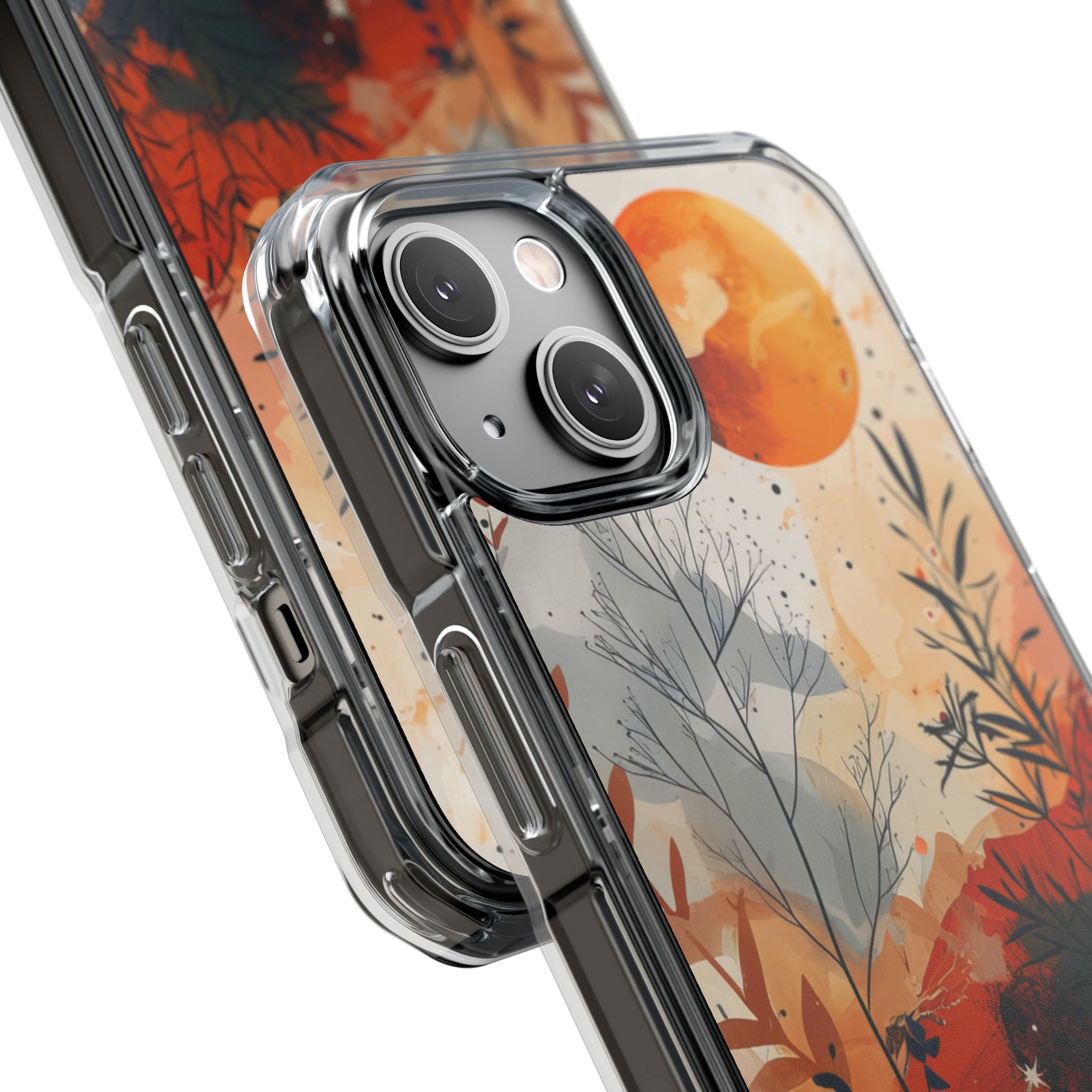 Orange Solstice iPhone 14 Case - Impact