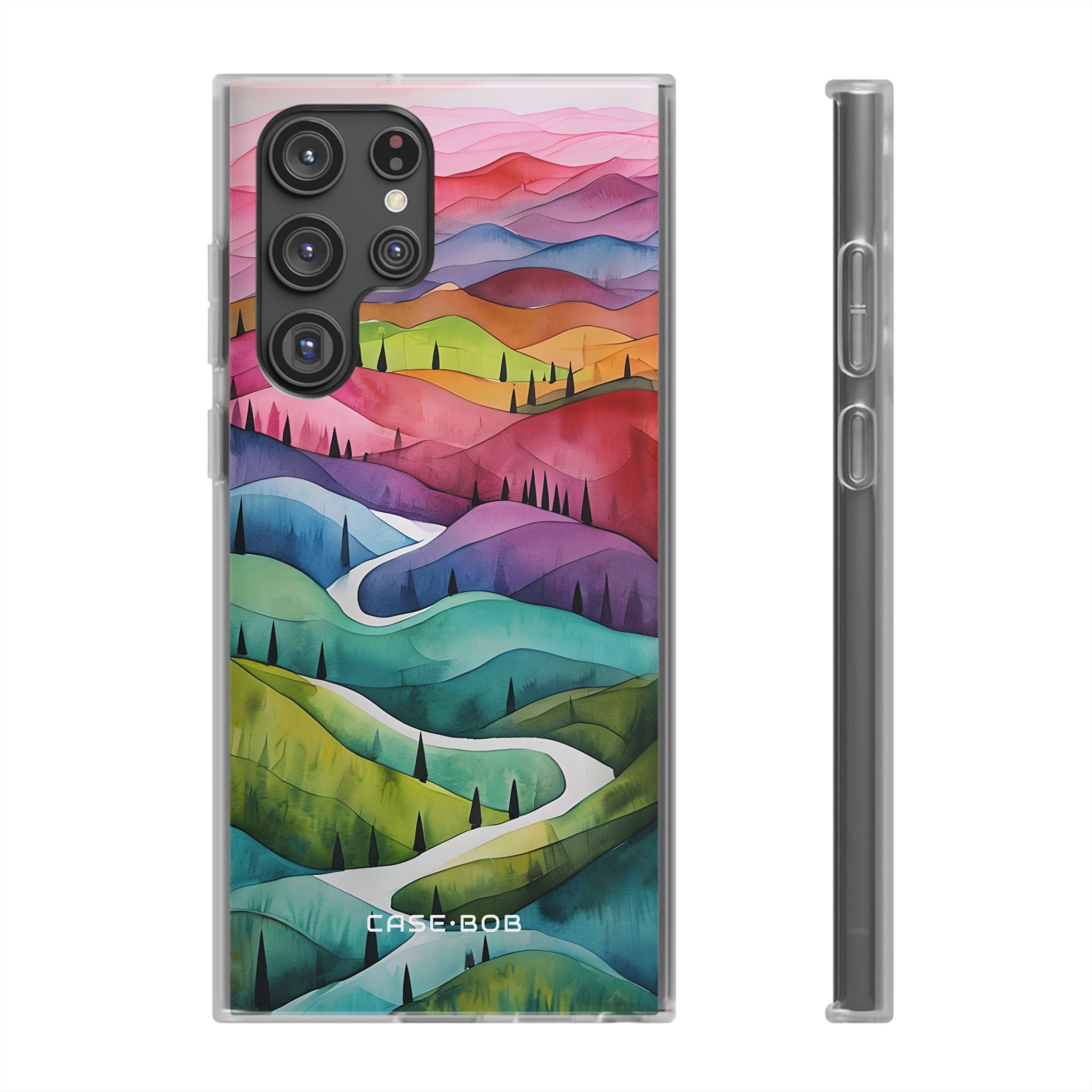 Winding Verdure Samsung S22 Ultra Case - Soft