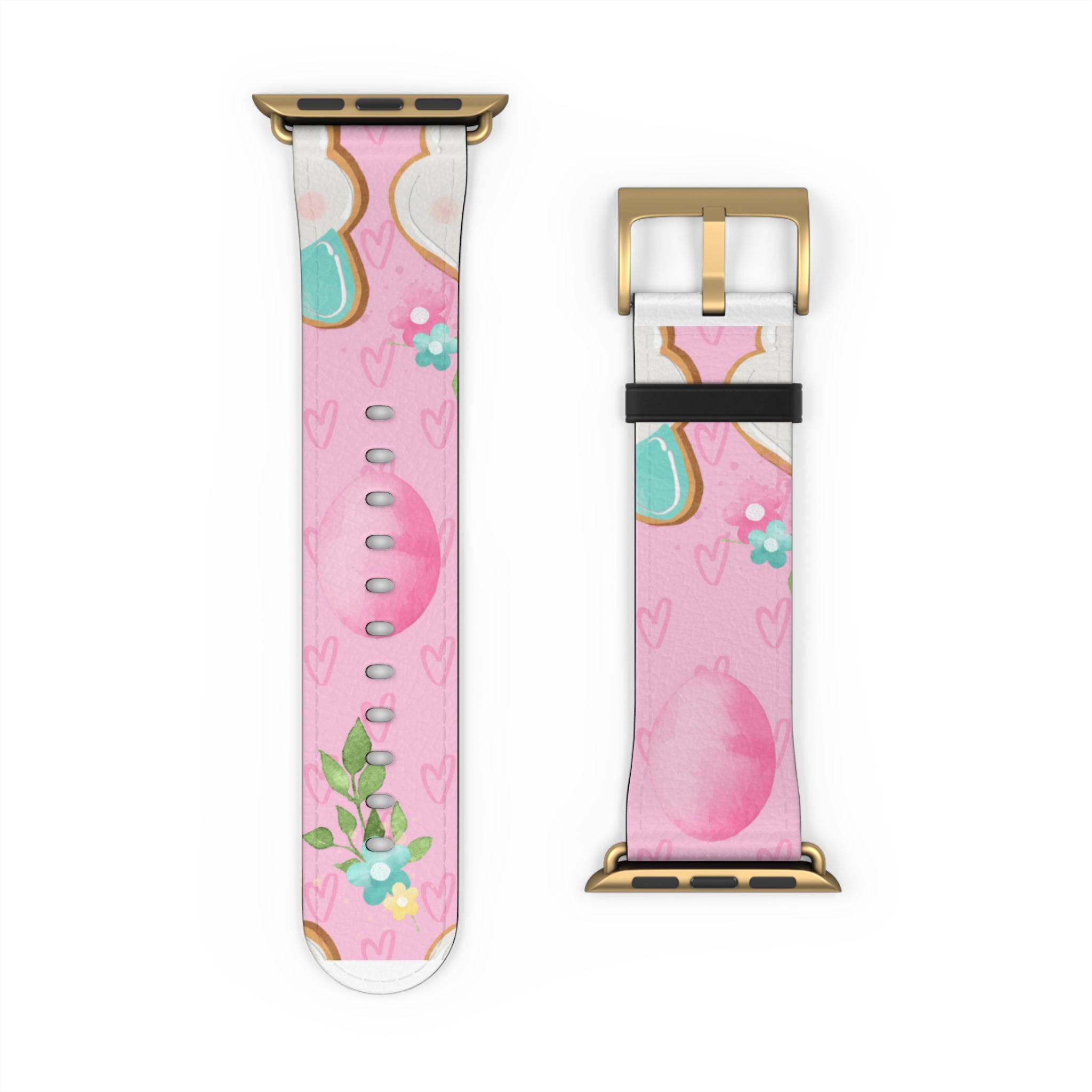 Blushing Bunny Bloom - Watch Band