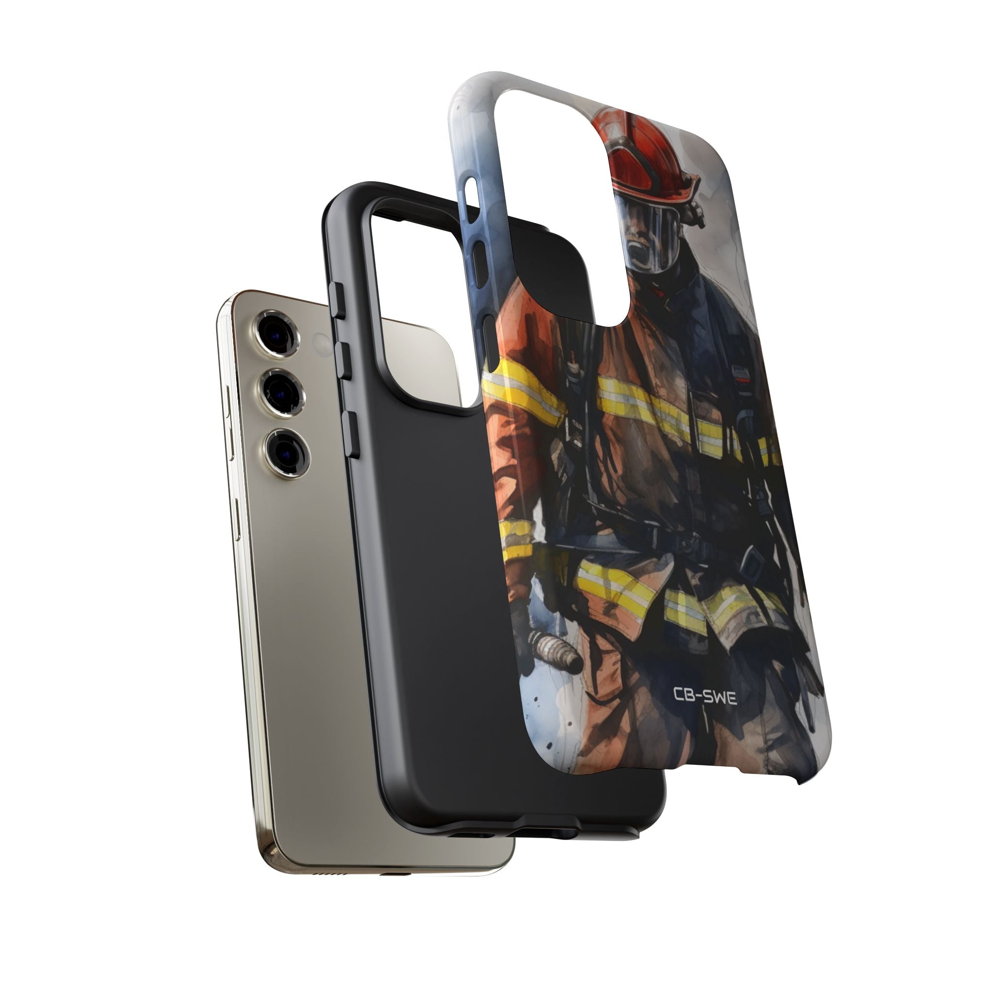 Firefighter In Motion - Samsung Case