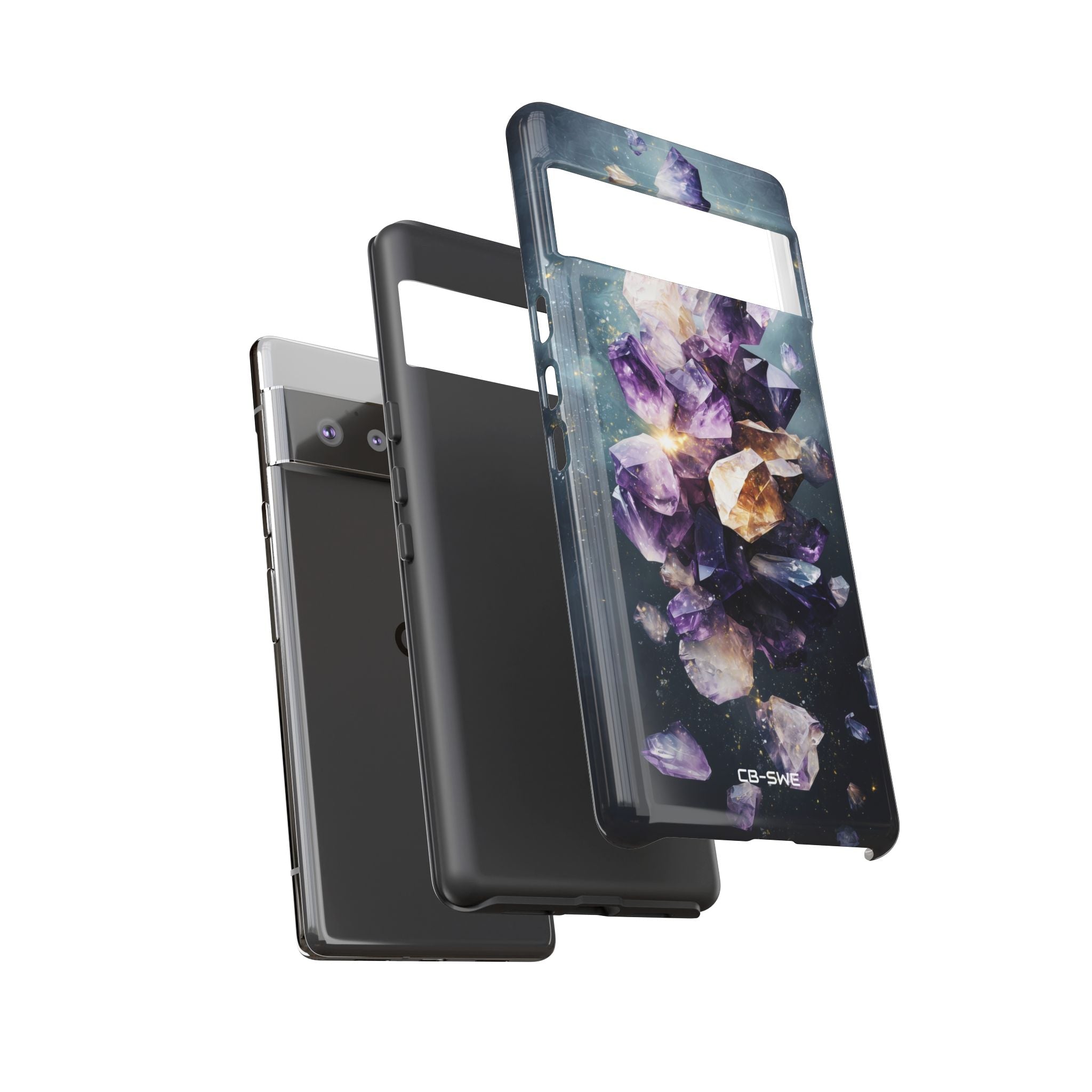 Crystal Forms Emerge - Google Pixel Case