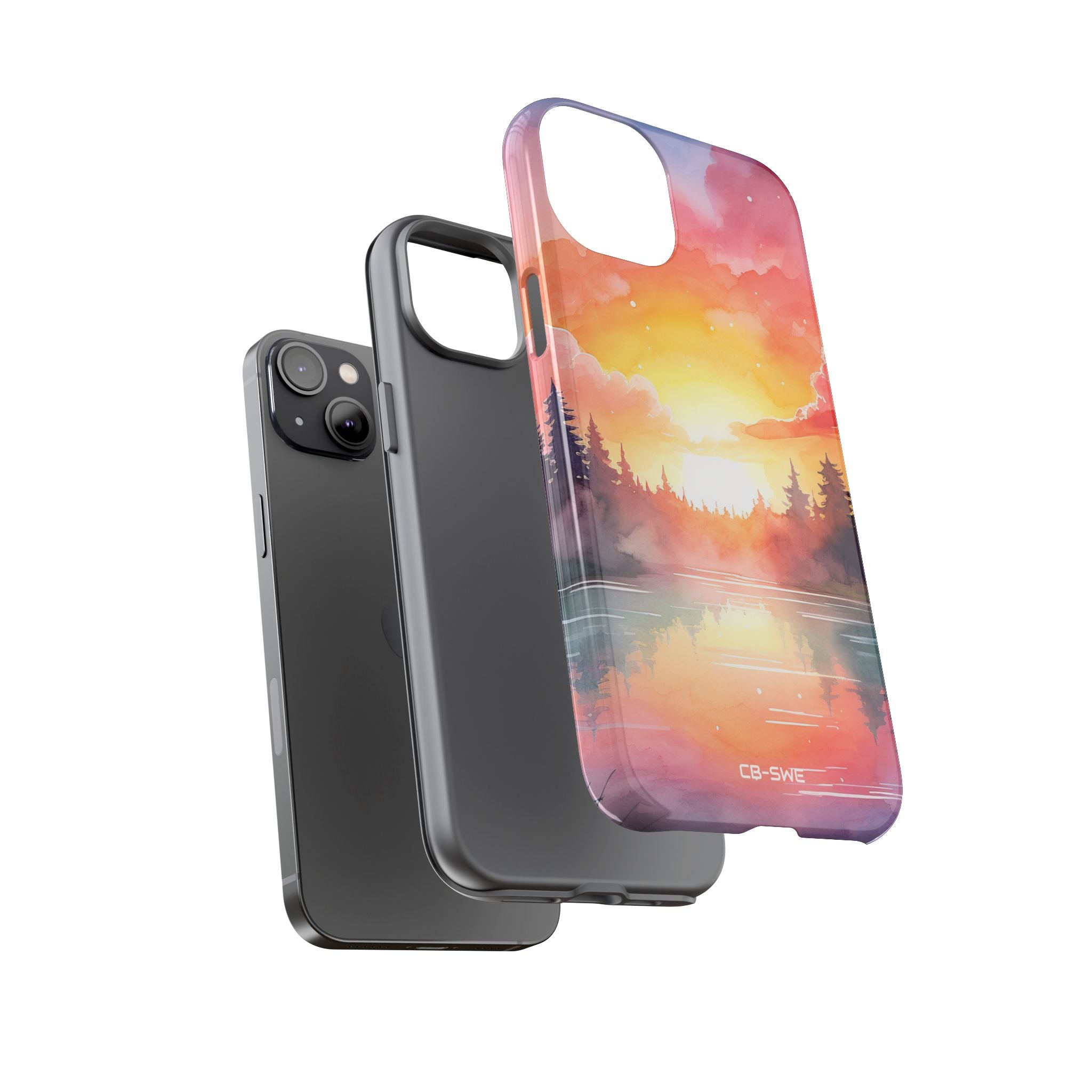 Sunset Reflections Glow - iPhone Case
