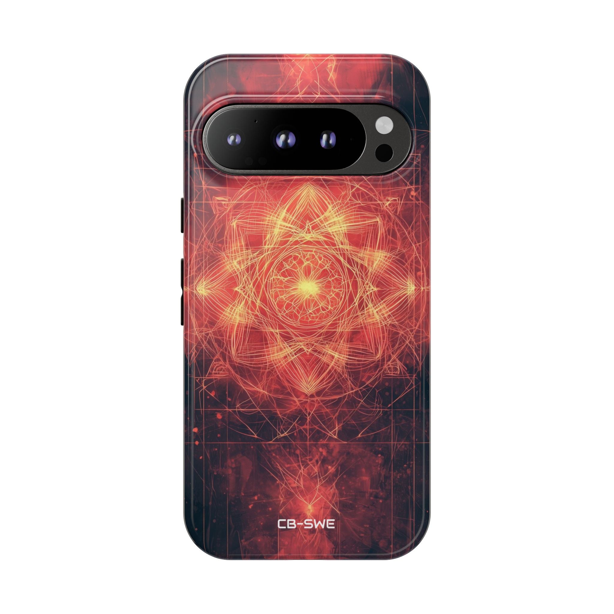 Flames Embrace Sky - Google Pixel Case