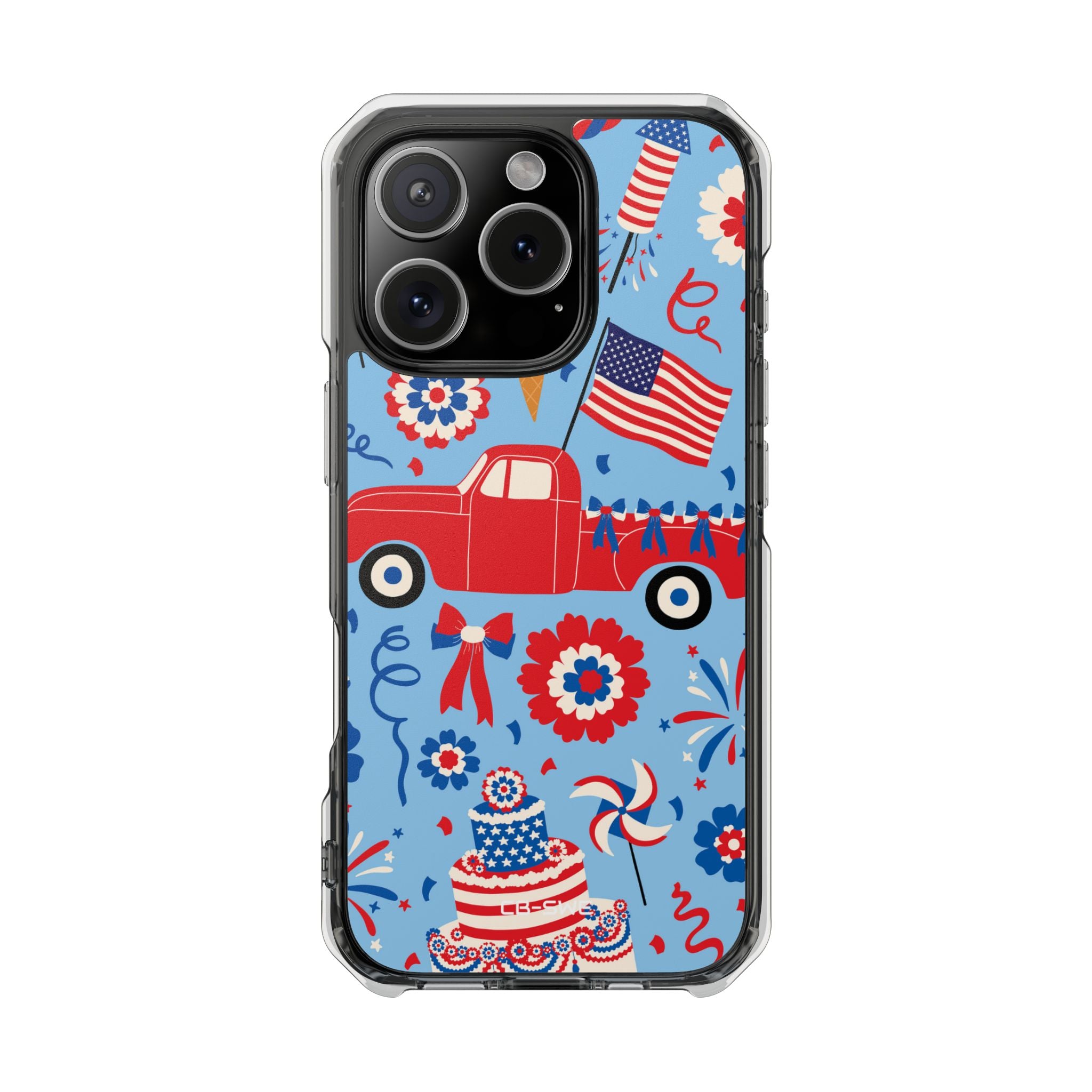 Festive Truck Parade iPhone Case - Impact