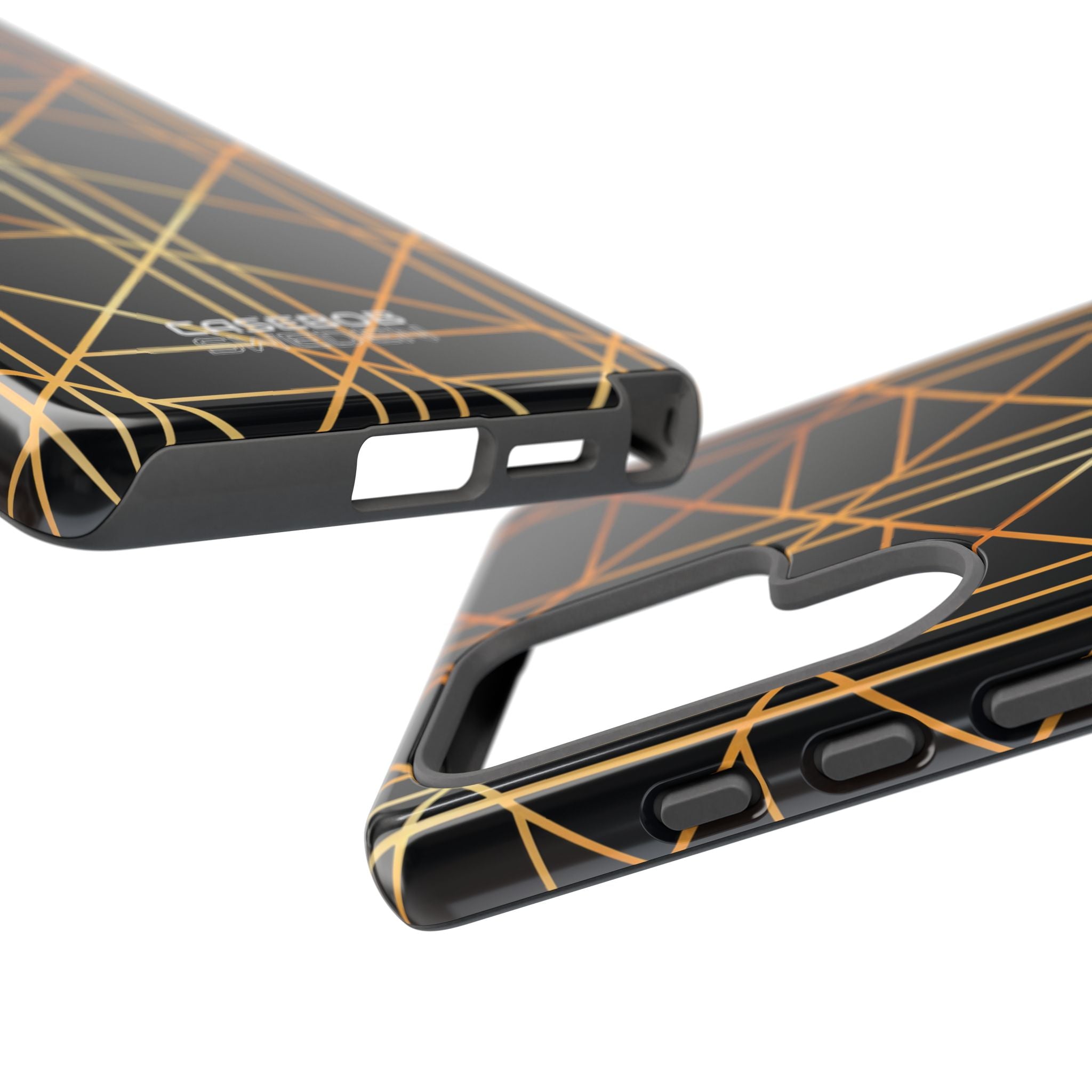 Gouden Geometrische Elegant Samsung S25 - Tough