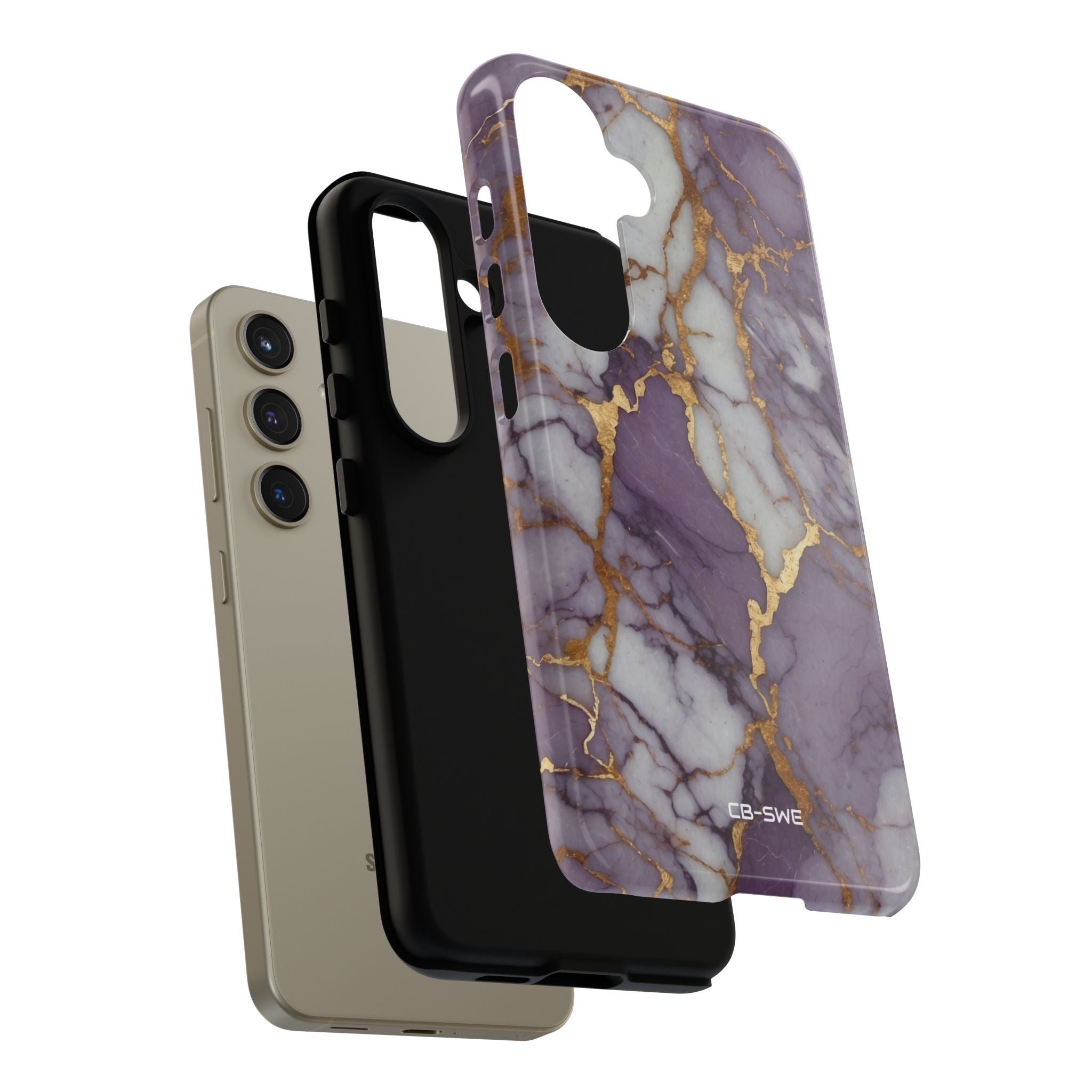 Lavender Veins Flow - Samsung Case