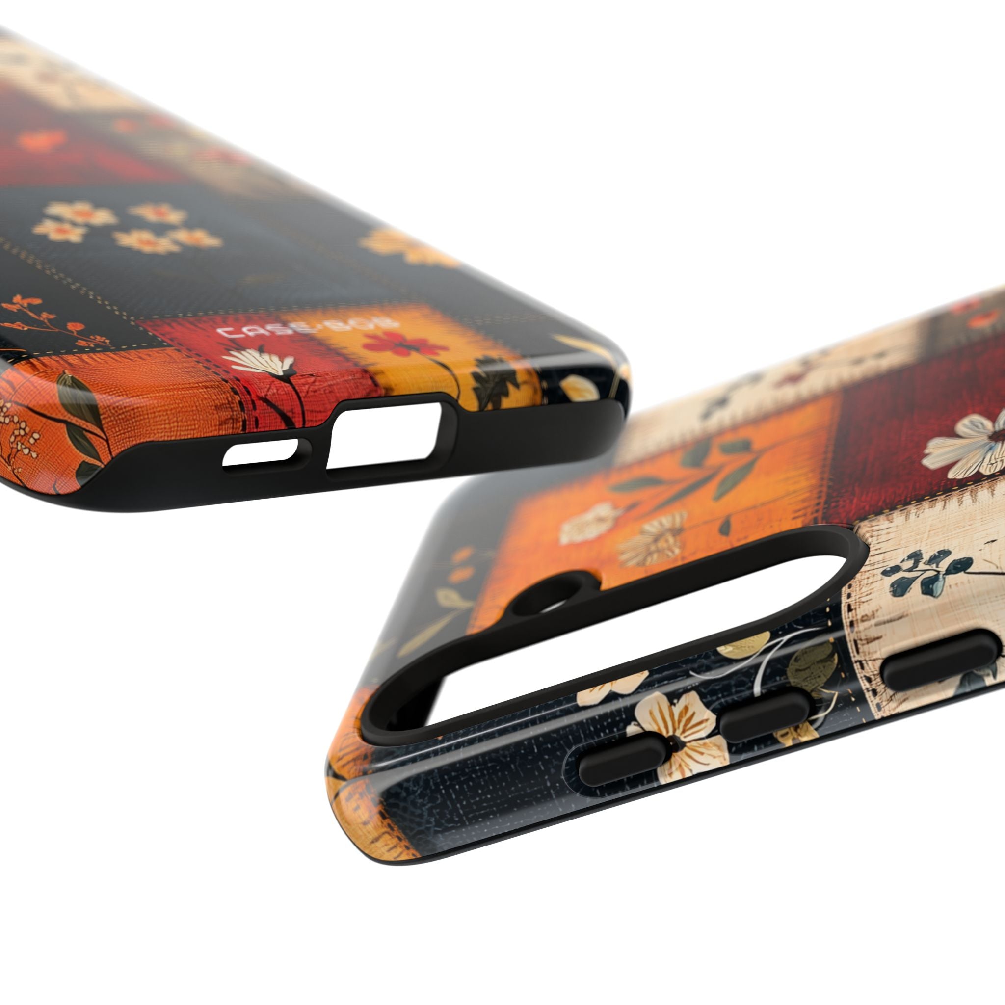 Patchwork Blooms Samsung S24 Plus Case - Tough