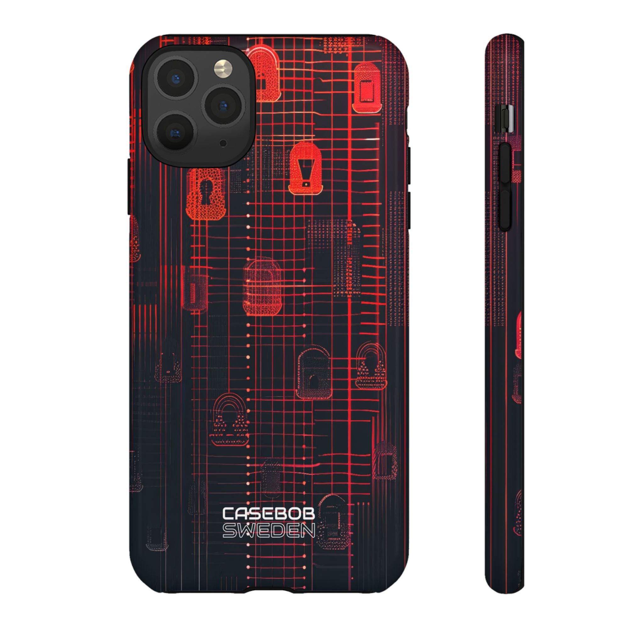 Cyber Locks Grid iPhone 11 - Tough