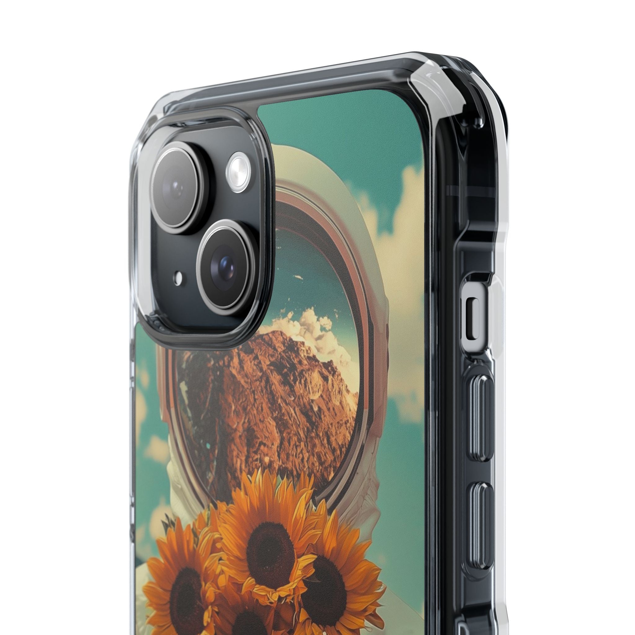 Sunflower Astronaut iPhone 15 Case - Impact