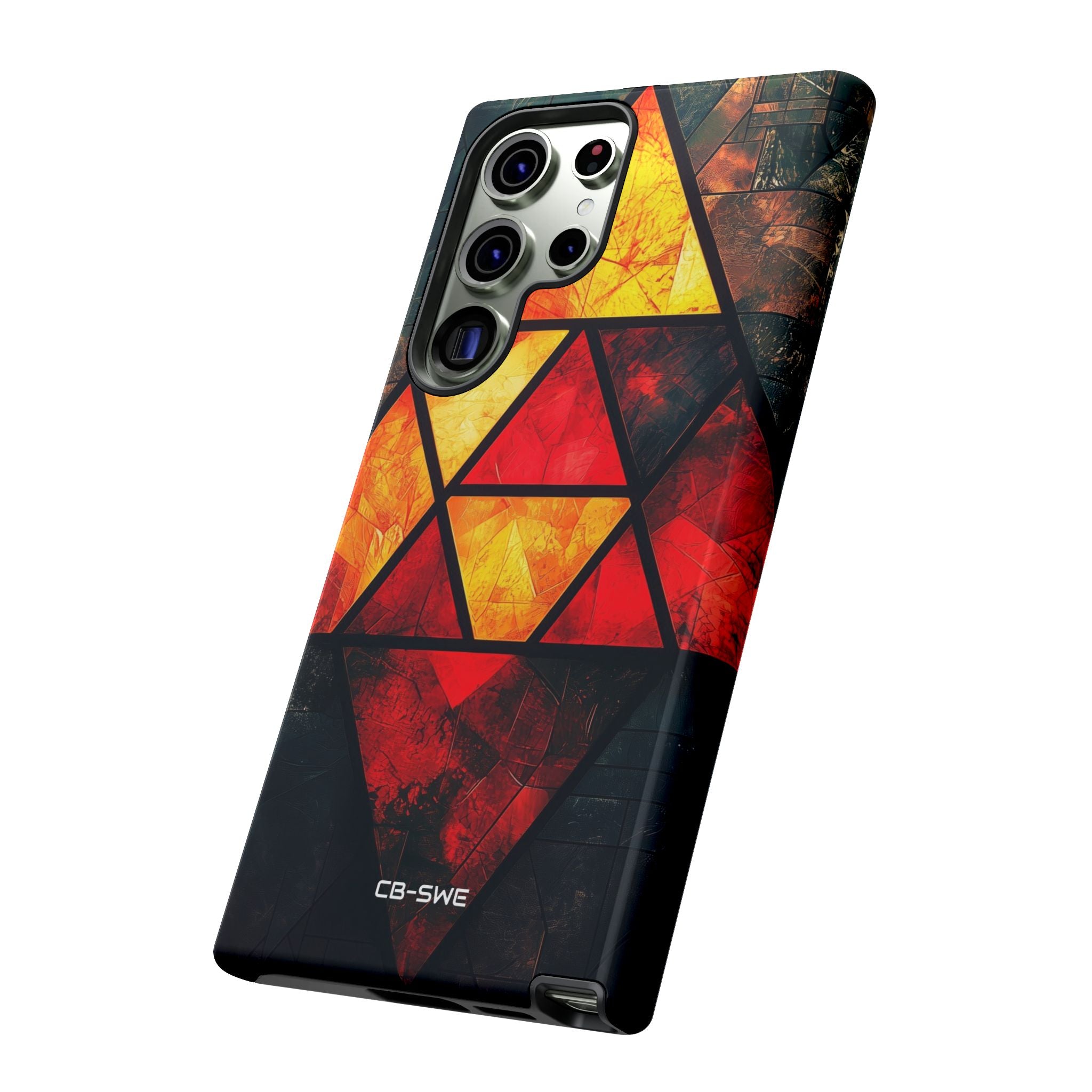 Triangles Illuminate Warmth - Samsung Case