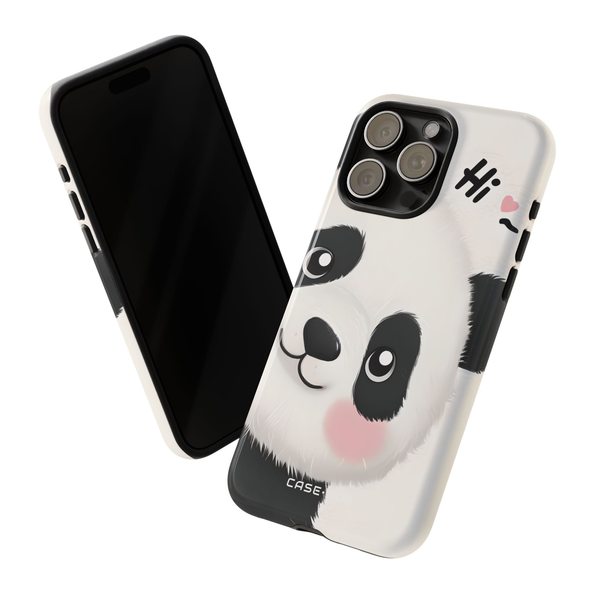 Panda Glow iPhone 15 Pro Max Case - Tough