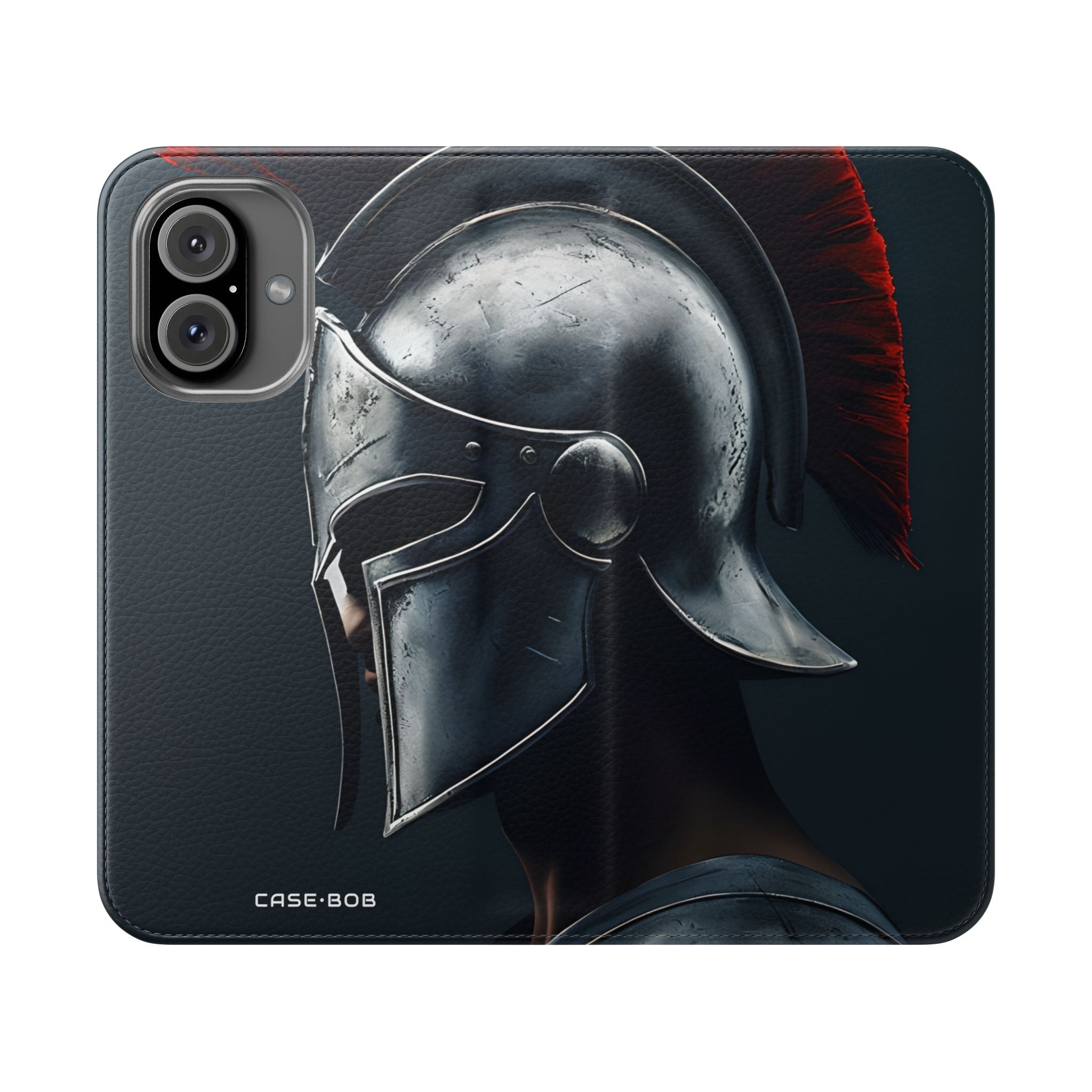 Silver Spartan - iPhone 16 Case - Wallet
